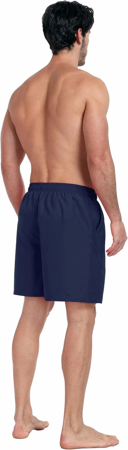 Adoretex Men's Guard 18" Swim Board Shorts, 100% Lightweight Polyester Swim Trunks with Mesh Liner
