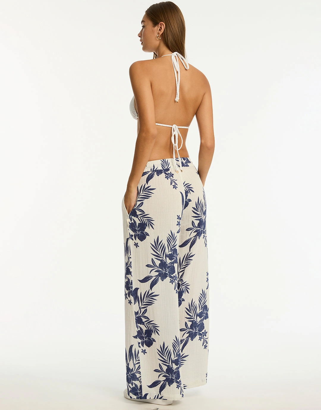 Aloha Beach Pants - White