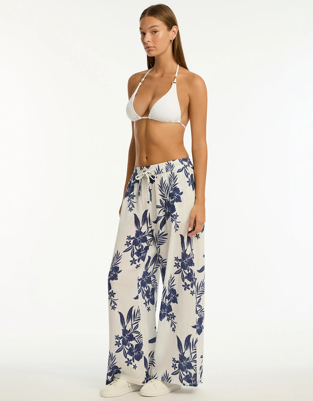 Aloha Beach Pants - White