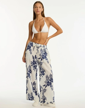 Aloha Beach Pants - White