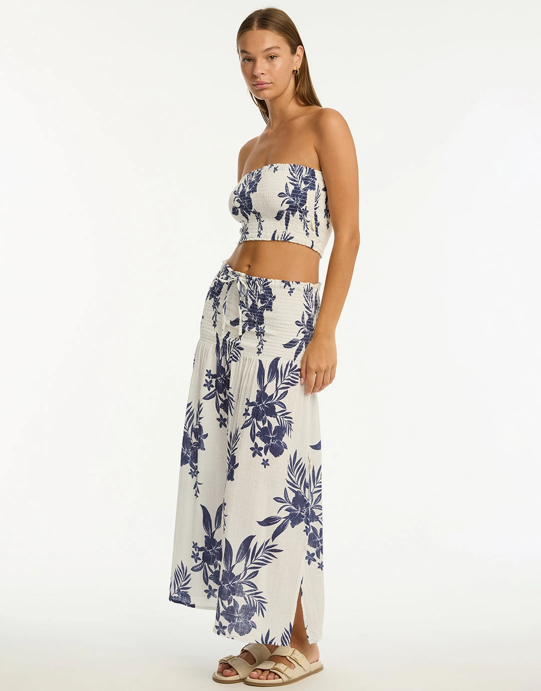 Aloha Beach Skirt - White