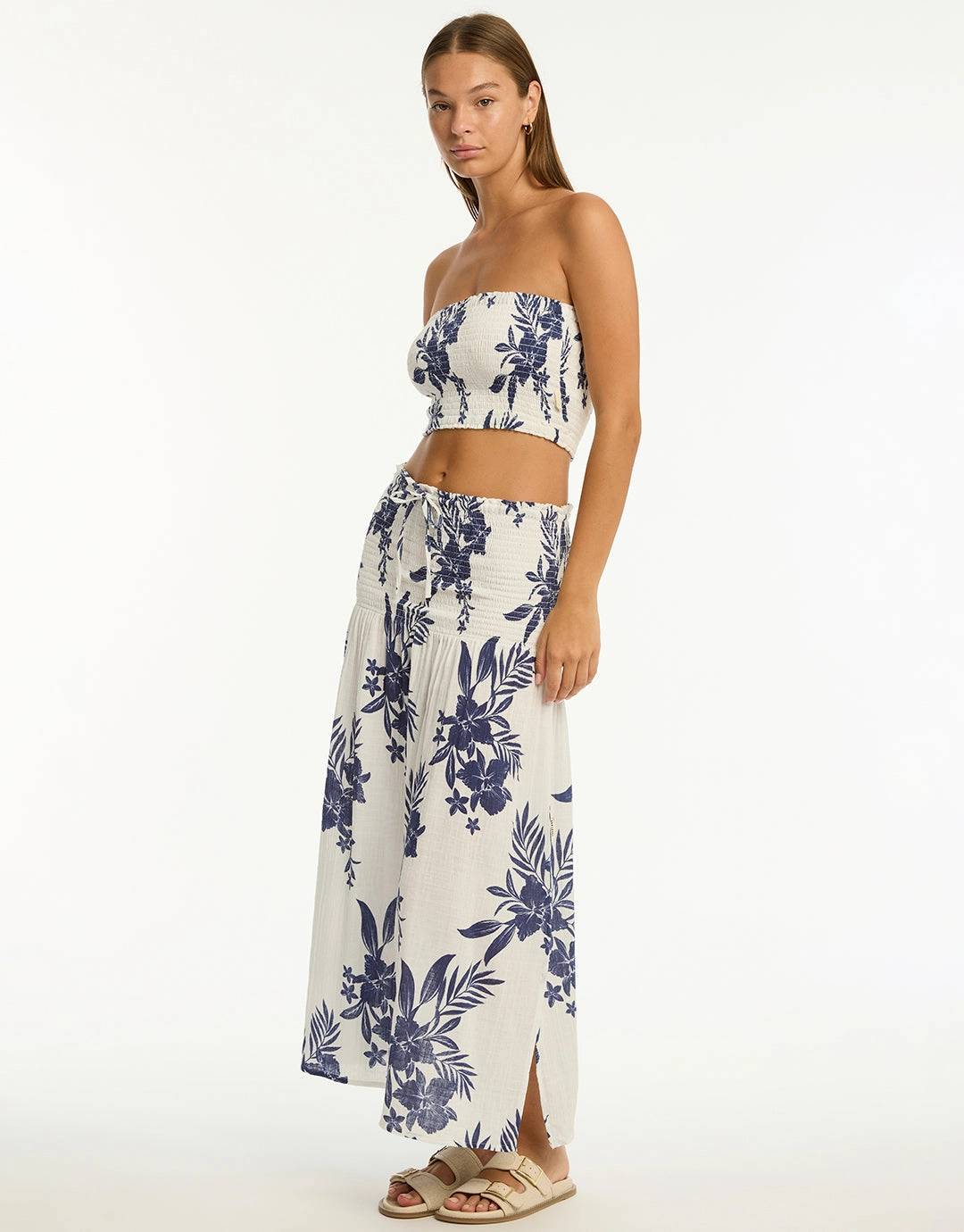 Aloha Beach Skirt - White