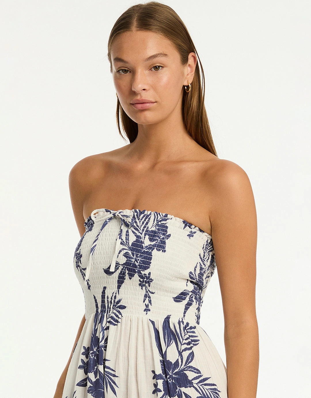 Aloha Beach Skirt - White