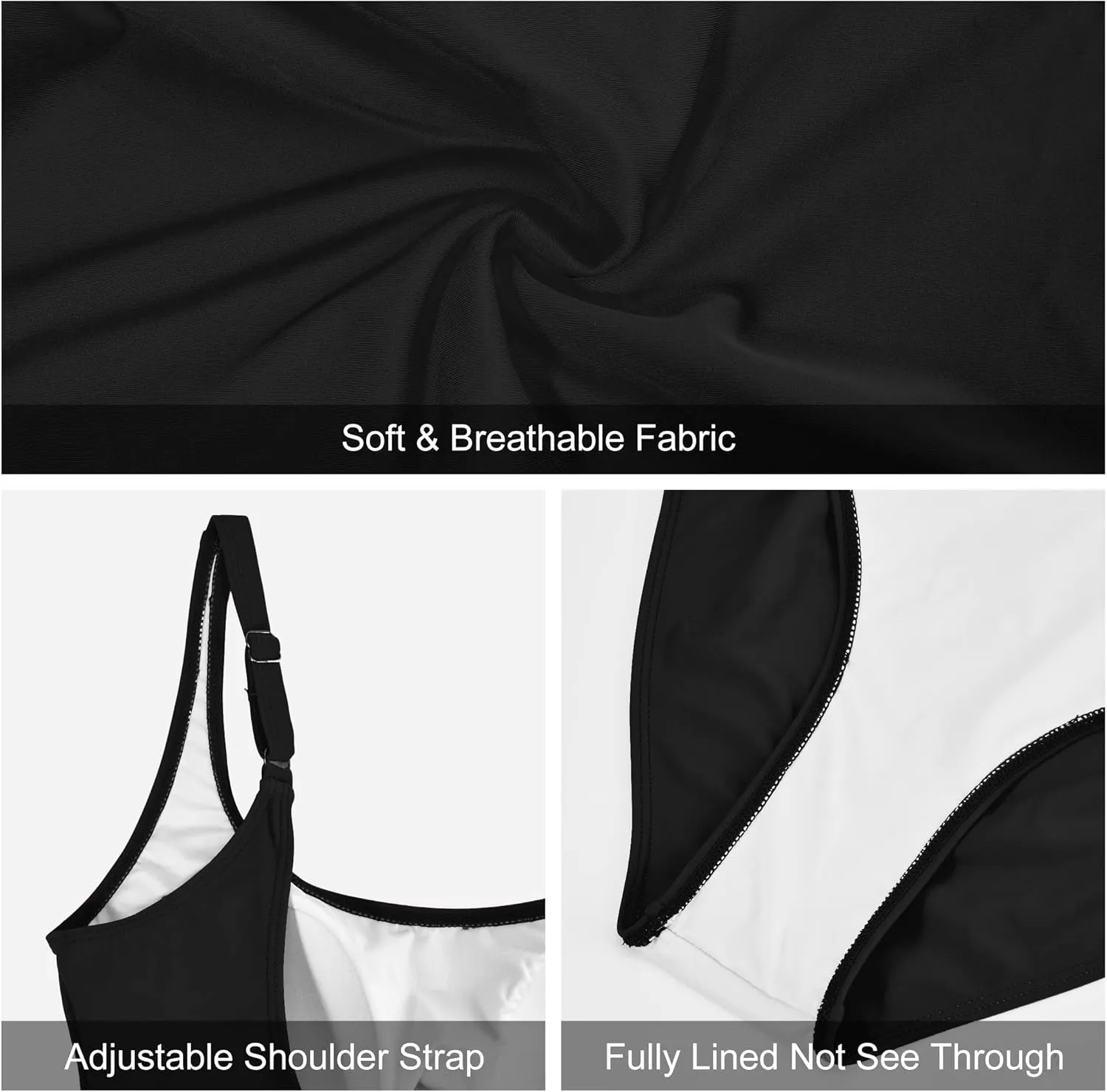 American Trends Womens Swimsuits One Piece Swimsuit Women Tummy Control Bathing Suit for Women Sexy Slimming Swimsuit