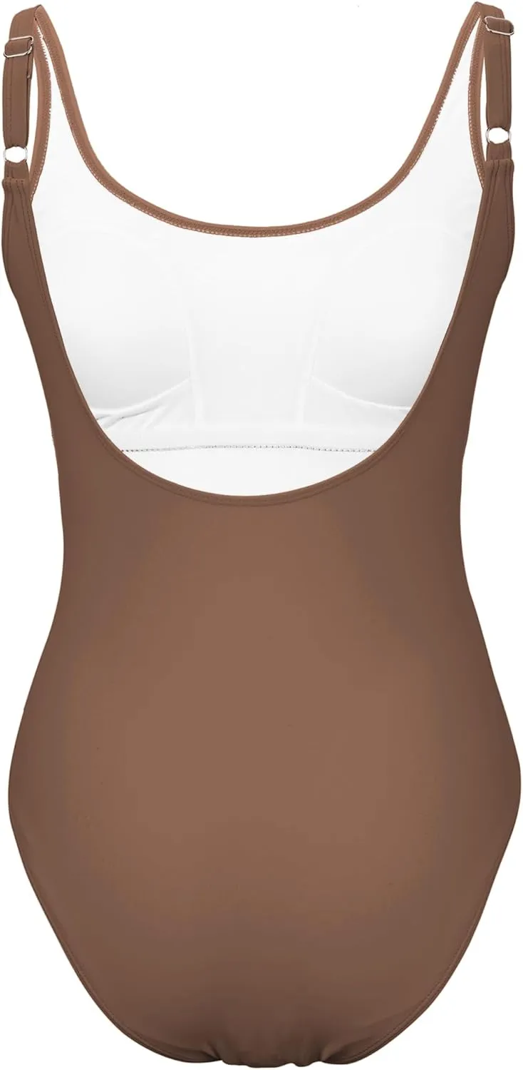 American Trends Womens Swimsuits One Piece Swimsuit Women Tummy Control Bathing Suit for Women Sexy Slimming Swimsuit