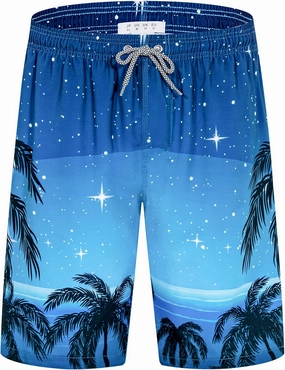 APTRO Men's Swim Trunks 9" Quick Dry Swimsuits Beach Bathing Suits Swim Shorts Mesh Liner