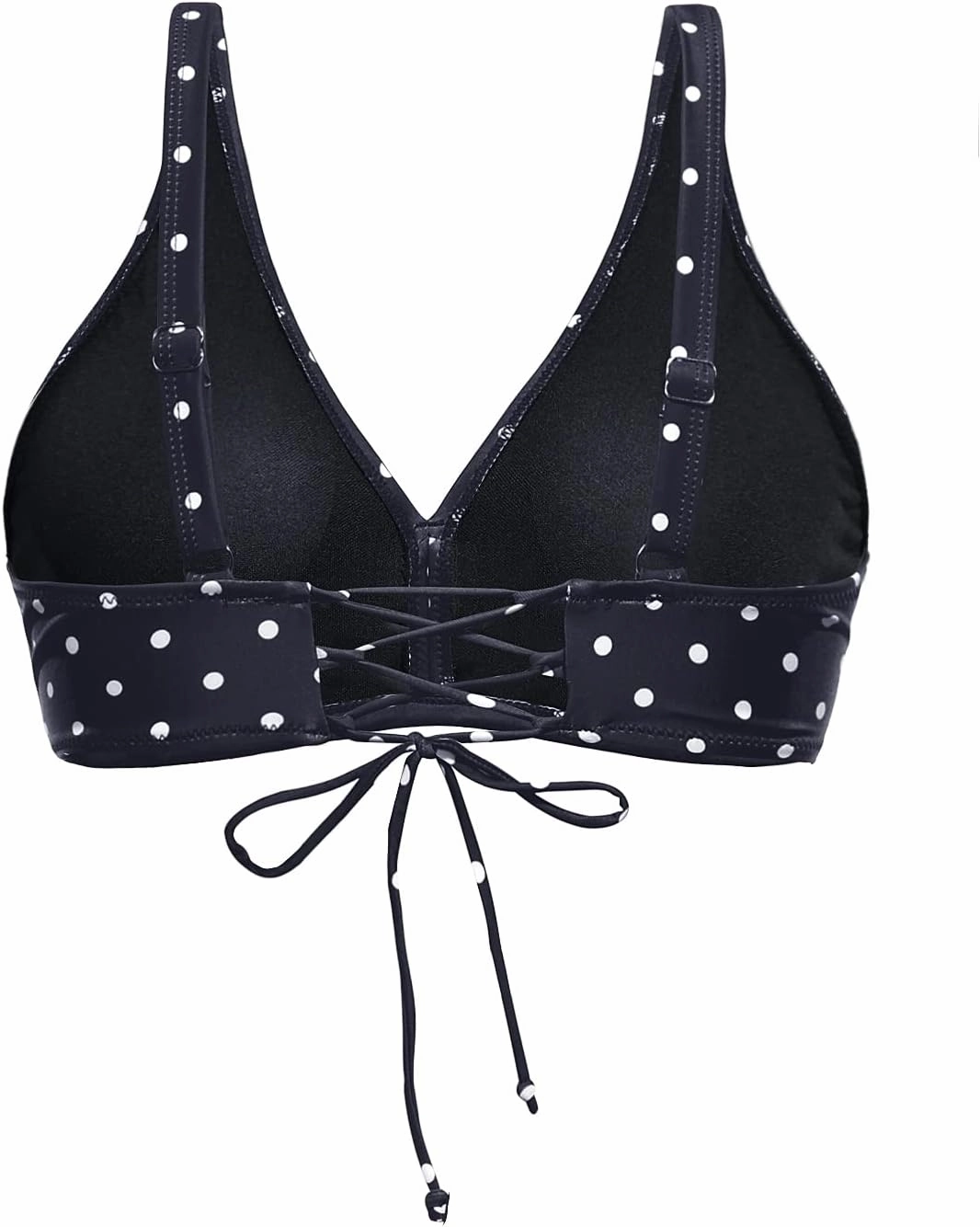 Aqua Eve Women Full Coverage Bikini Top No Bottom Push up Swimsuits Top Sport Bra Bathing Suits Tops
