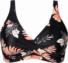 Aqua Eve Women Full Coverage Bikini Top No Bottom Push up Swimsuits Top Sport Bra Bathing Suits Tops