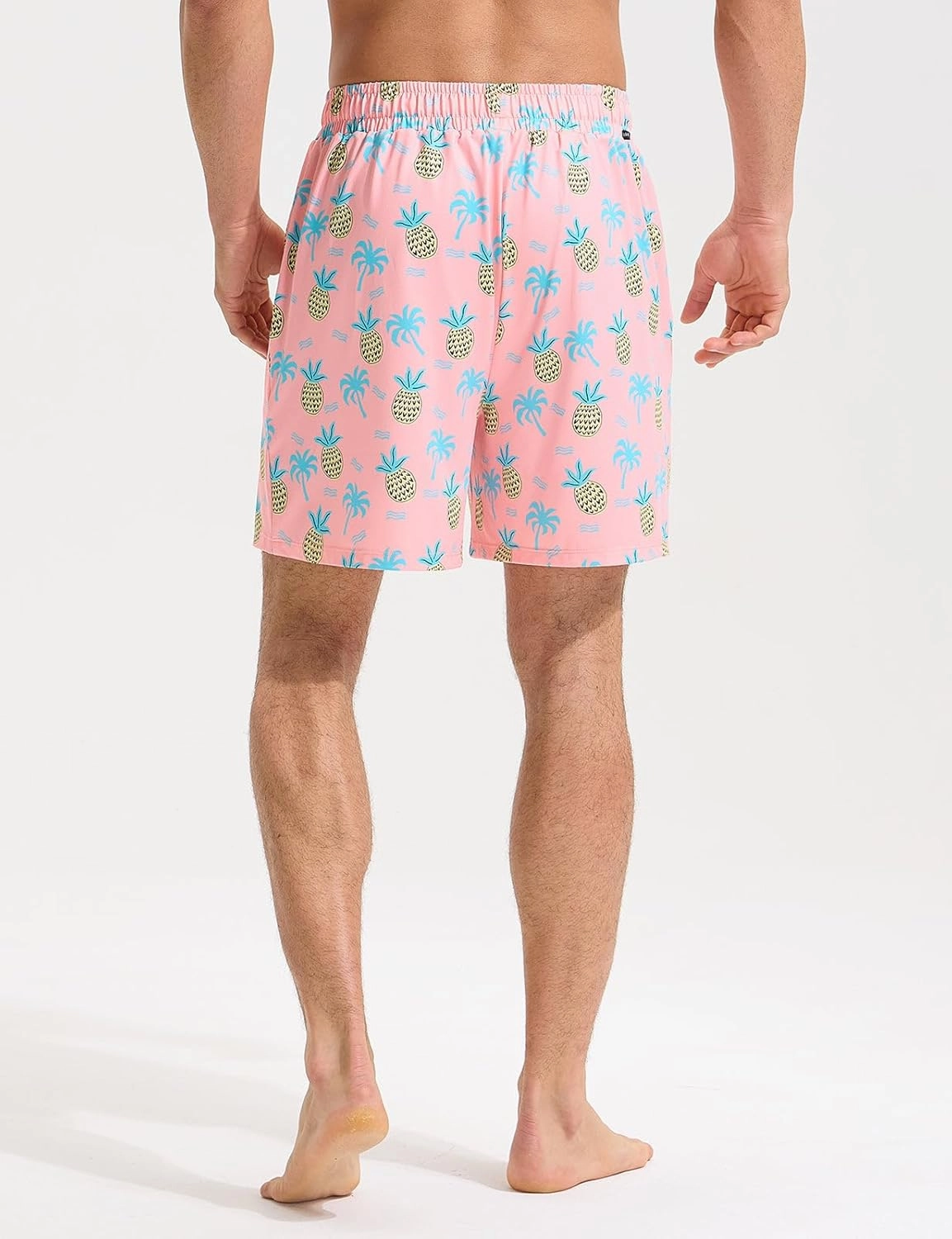 baleaf Mens Swim Trunks with Compression Liner 5 & 7 inch Quick Dry Bathing Suit Swim Shorts with Zippered Pockets