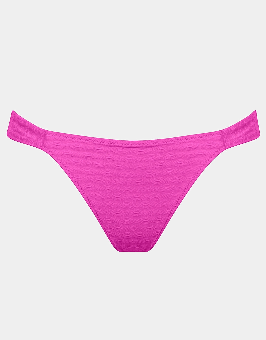 Bamboo Solids Bikini Pant - Intense Pink