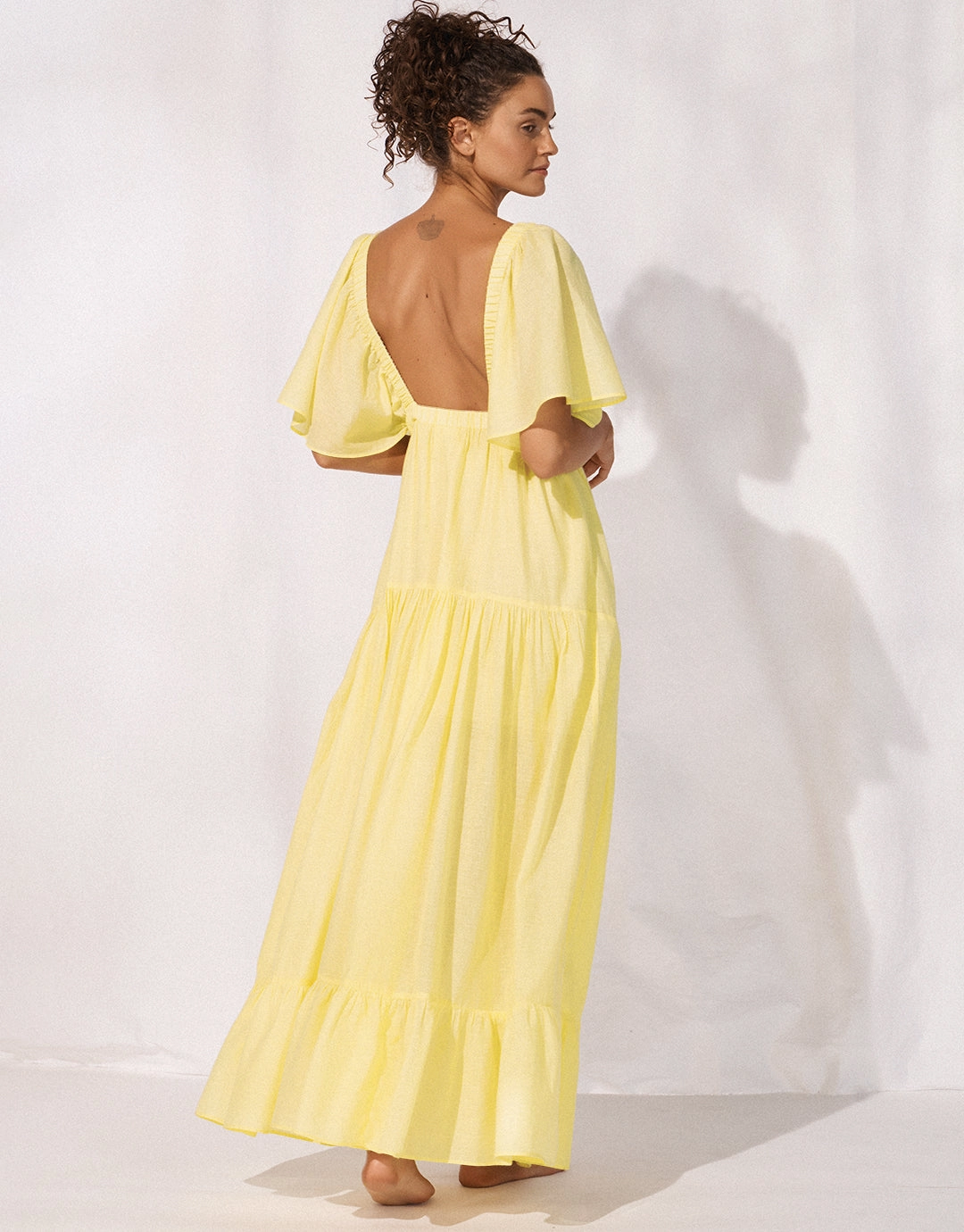 Beach Dress - Celestial Yellow
