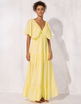 Beach Dress - Celestial Yellow