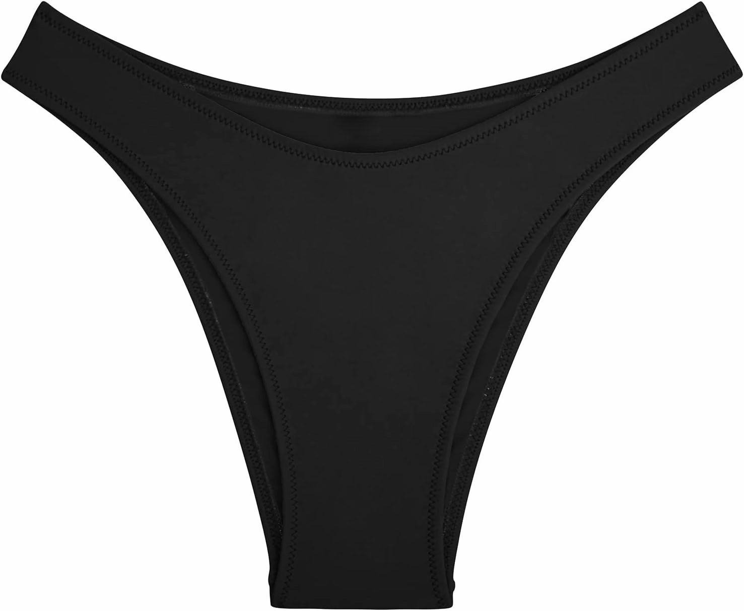 Bellecarrie Women's Cheeky Brazilian Bikini Bottoms Low Rise High Cut Swim Bottom