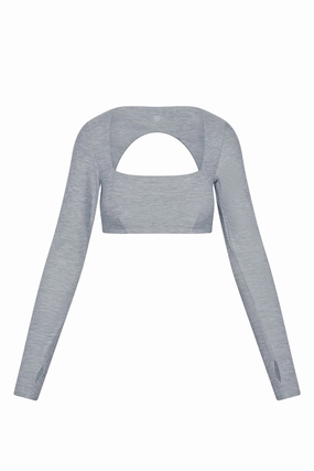 Bellevue Top - Heather Grey