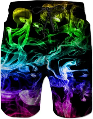 Belovecol Mens Swim Trunks Summer Cool Quick Dry Board Shorts Bathing Suit with Side Pockets Mesh Lining S-3XL