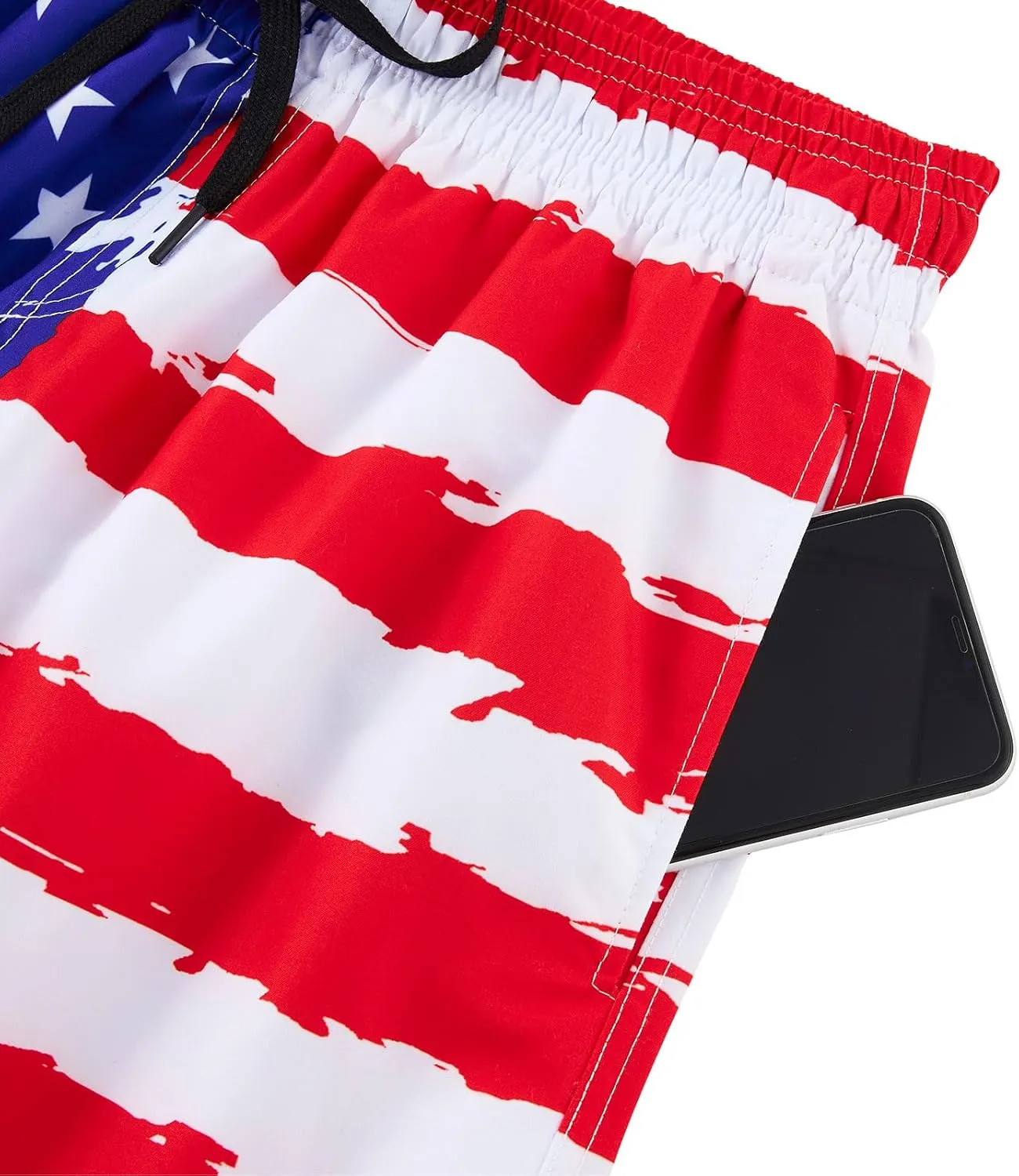 Belovecol Mens Swim Trunks Summer Cool Quick Dry Board Shorts Bathing Suit with Side Pockets Mesh Lining S-3XL