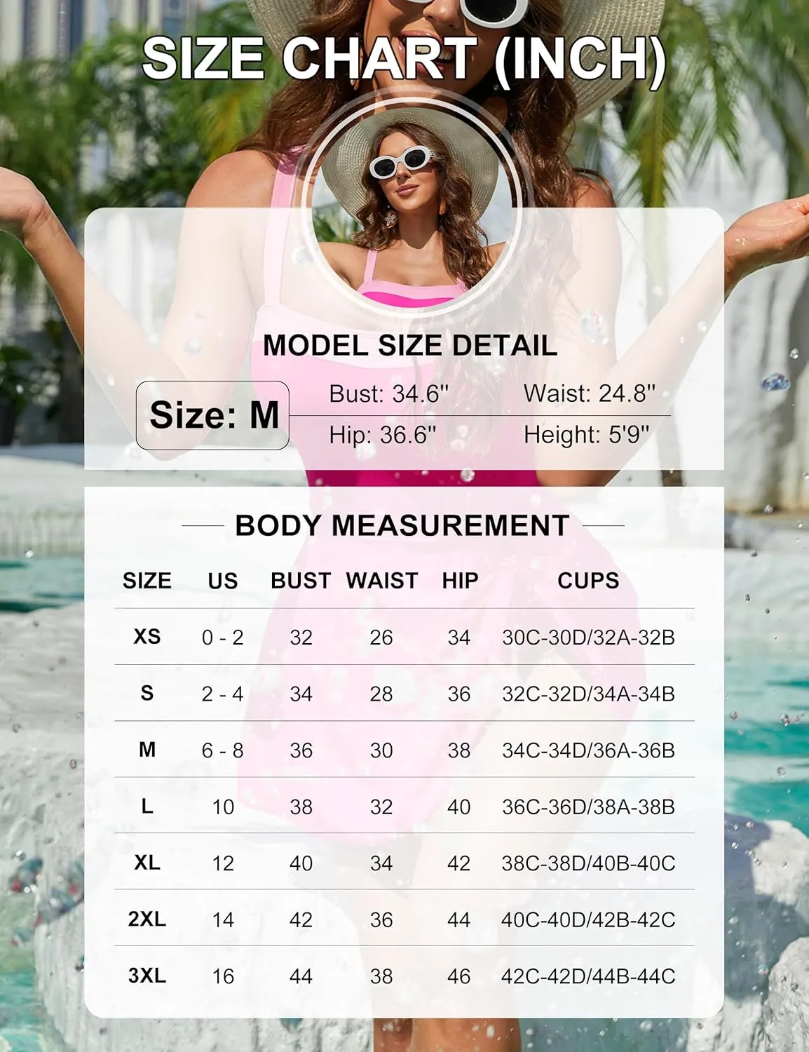 Blooming Jelly Women One Piece Swimsuit Tummy Control Swim Dress Color Block Modest Bathing Suit Retro Swim Suit Skirt