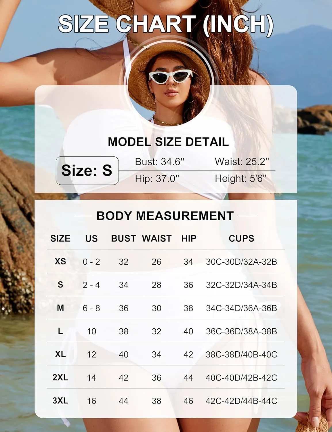 Blooming Jelly Womens High Waisted Bikini Sets Sexy Bandeau Tummy Control Swimsuits Halter Two Piece Ruched Bathing Suit