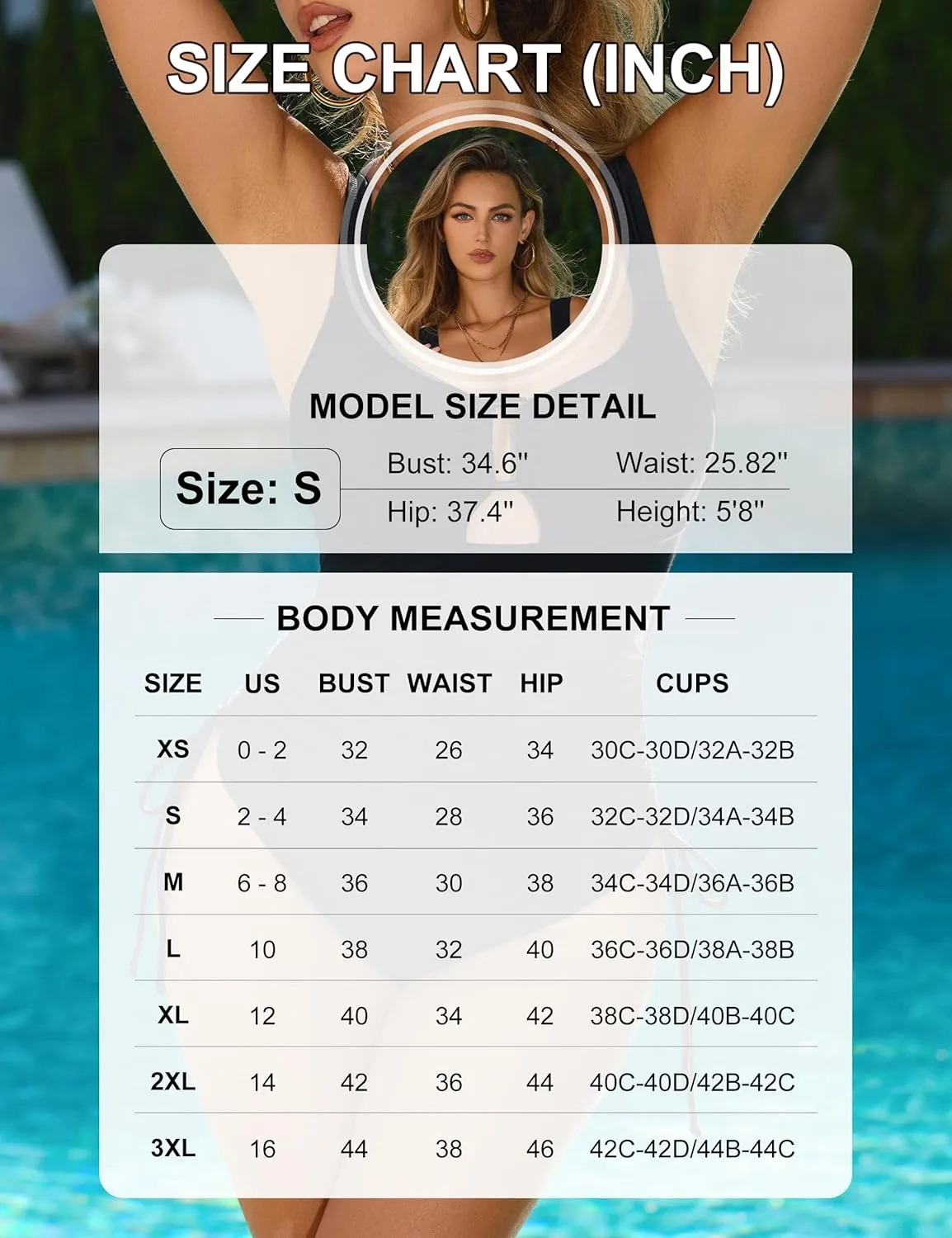 BMJL Womens One Piece Swimsuit Ruched Tummy Control Bathing Suit Drawstring Cutout Modest Swimsuits