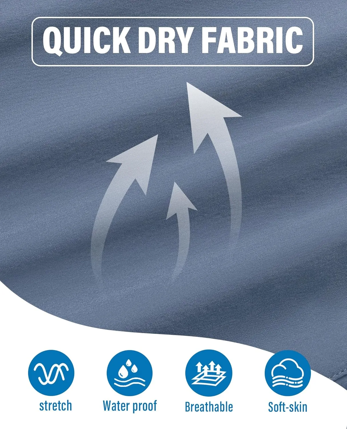 Board Shorts Mens Quick Dry Swim Trunks 9 Inch Men's Zipper Pockets Long Bathing Suit for Men Swimwear Surf No Liner