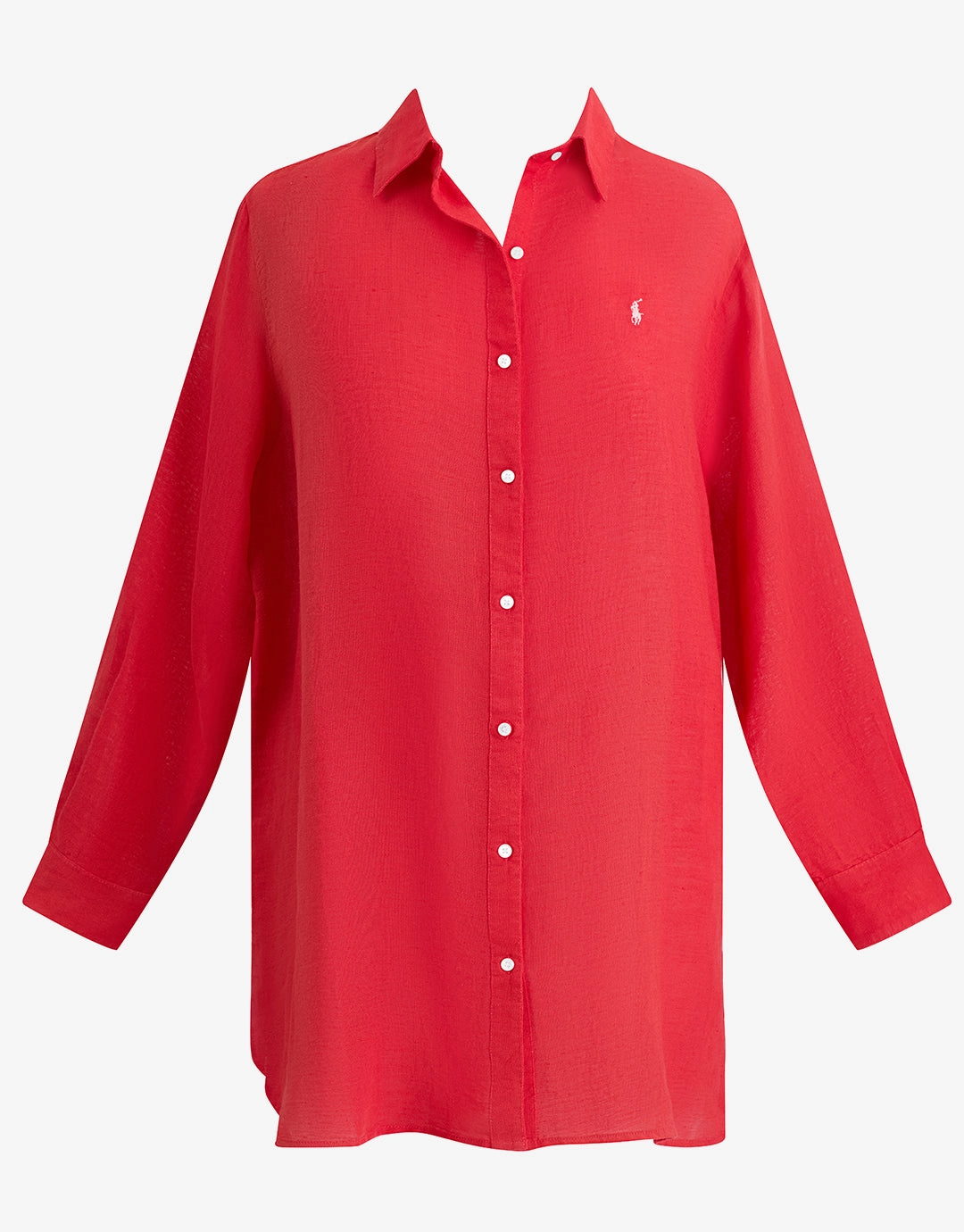 Boyfriend Shirt - Coral