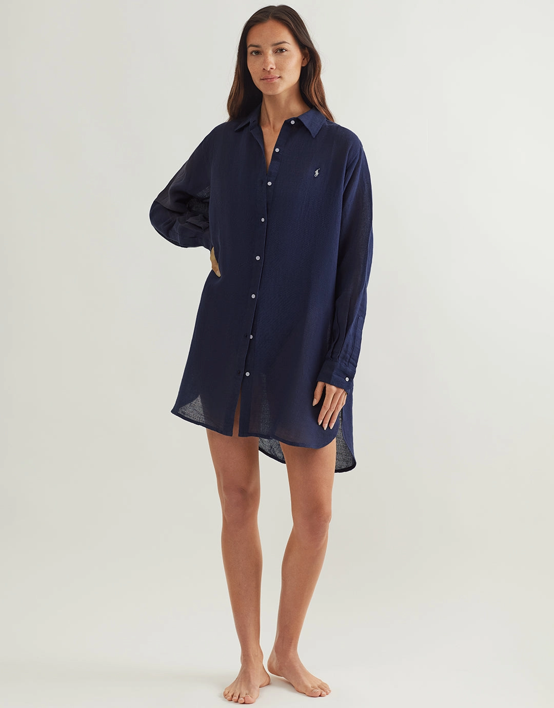 Boyfriend Shirt - Navy