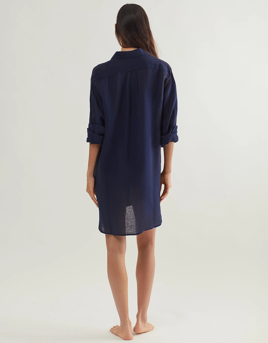 Boyfriend Shirt - Navy