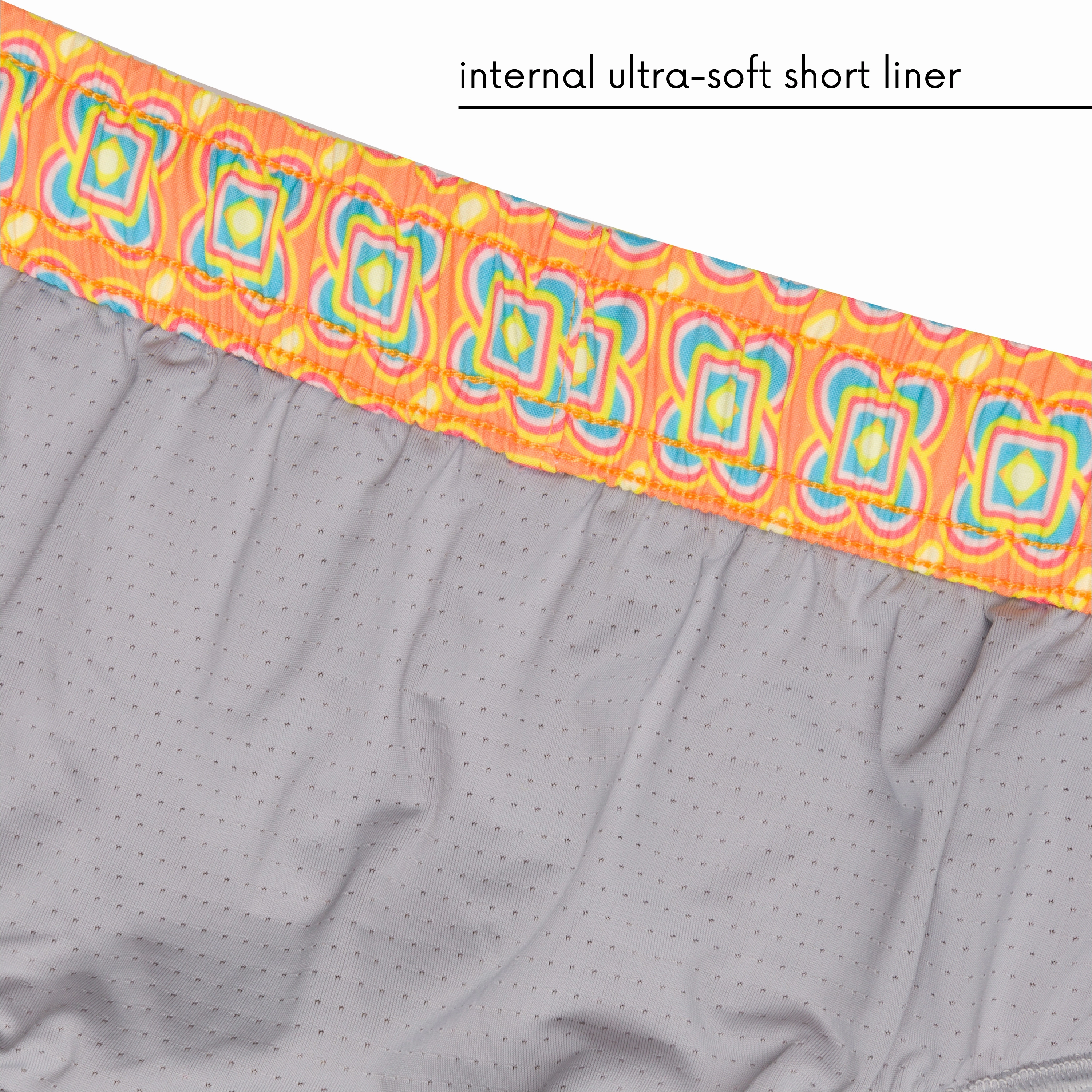 Boys Long Sleeve Zipper Rash Guard and Swim Trunk Set | "Kaleidoscope"