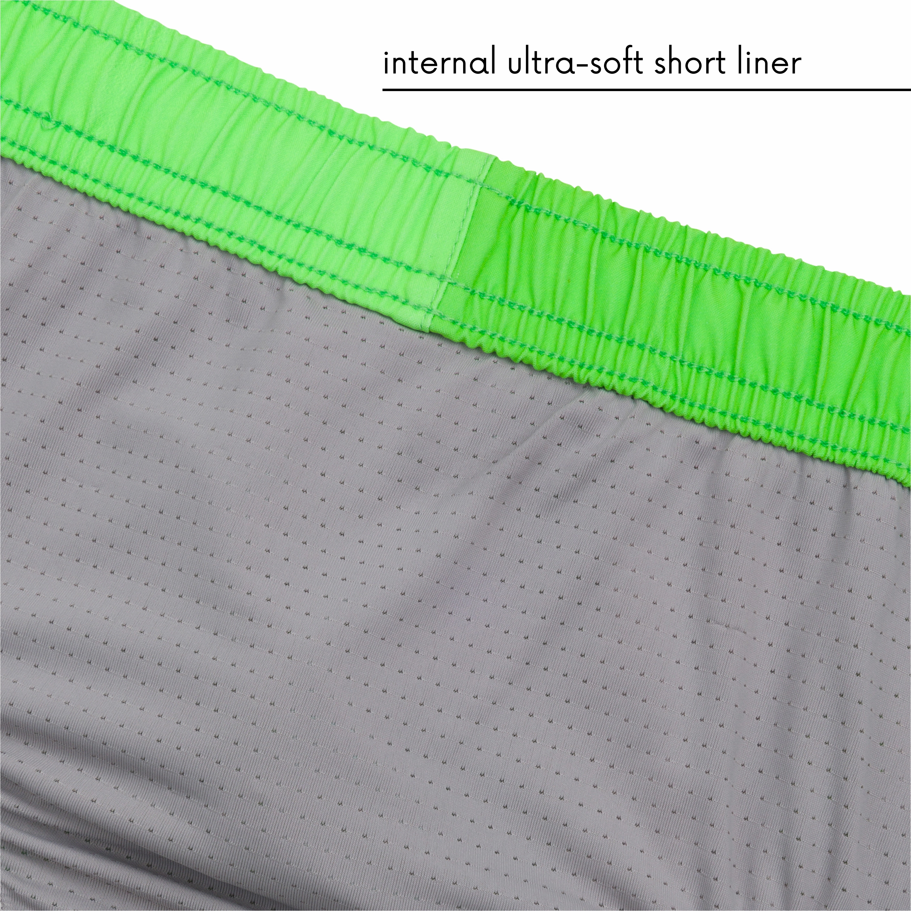 Boys Long Sleeve Zipper Rash Guard and Swim Trunk Set | "Neon Green"