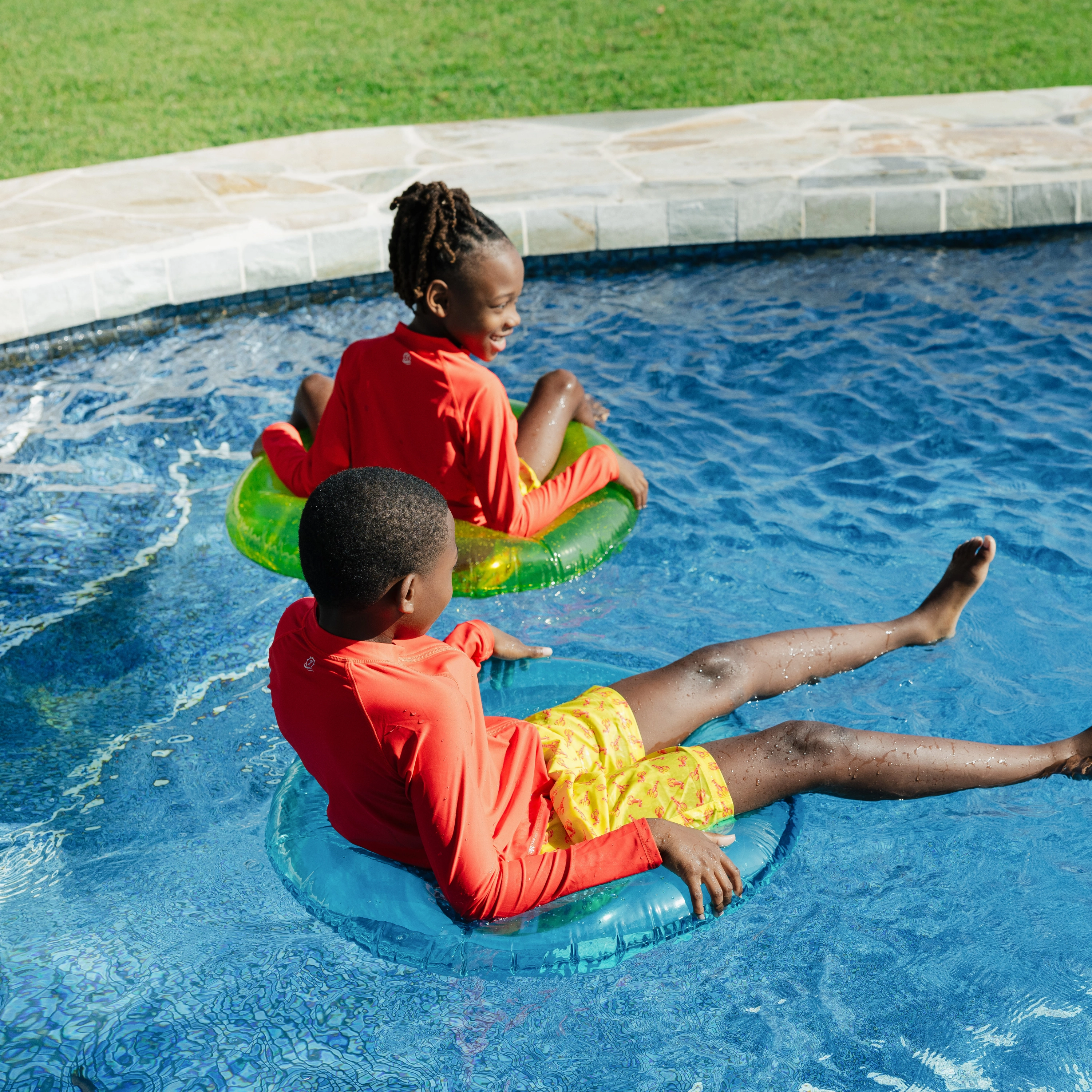 Boys Swim Trunks Boxer Brief Liner (sizes 614) | Lobster"
