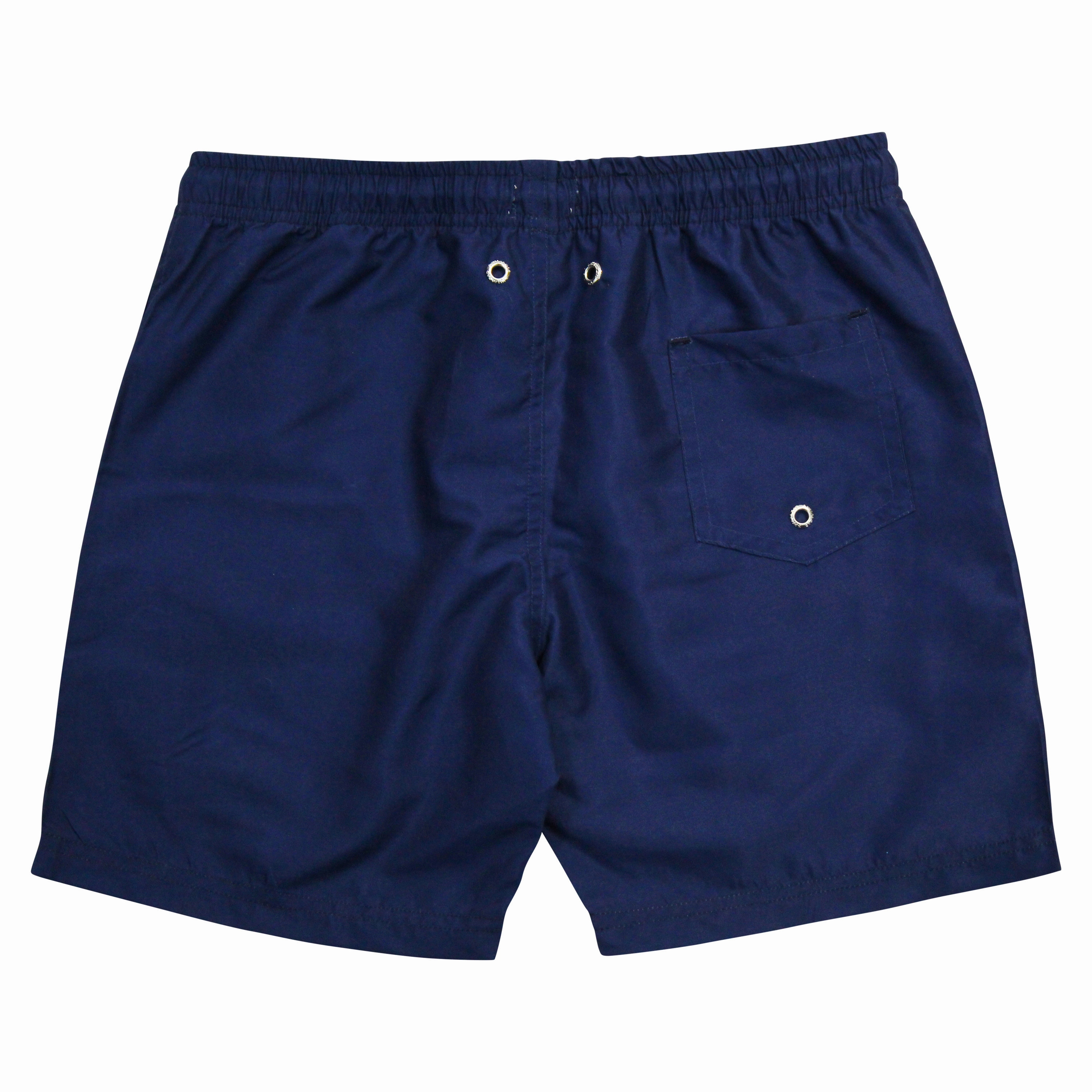 Boys Swim Trunks Boxer Brief Liner (sizes 6-14) | "Navy"