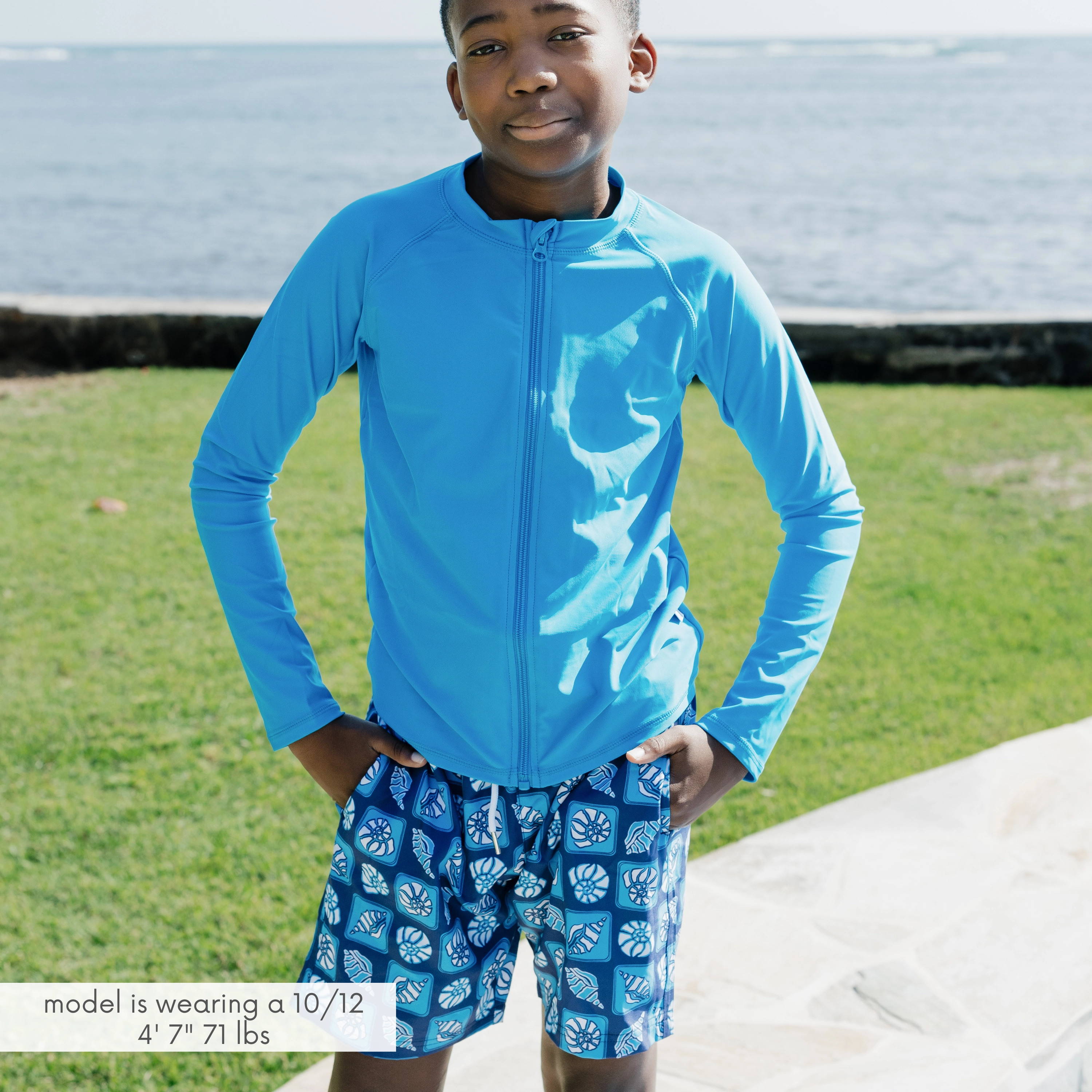 Boys Swim Trunks Boxer Brief Liner (sizes 6-14) | Coastal"