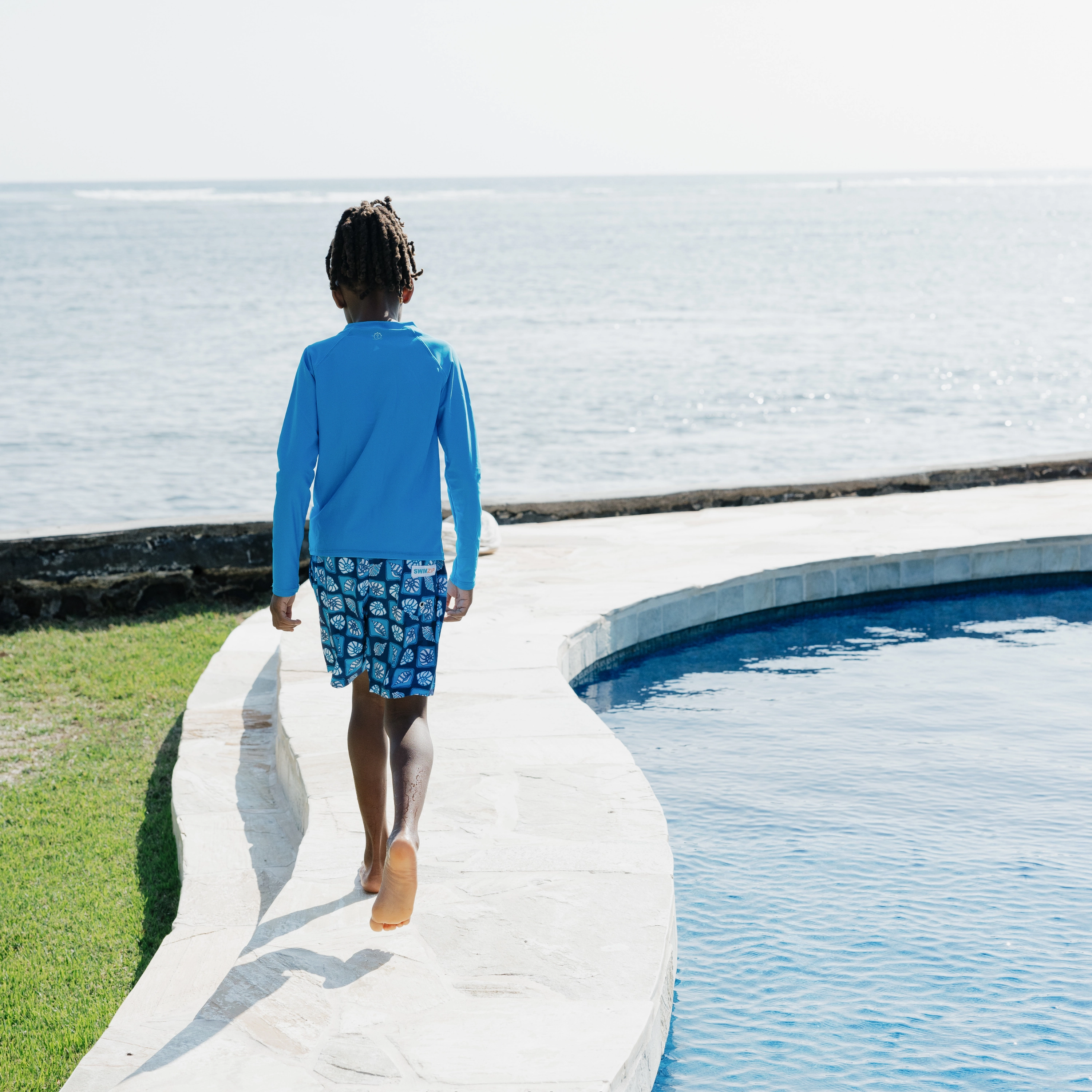 Boys Swim Trunks Boxer Brief Liner (sizes 6-14) | Coastal"