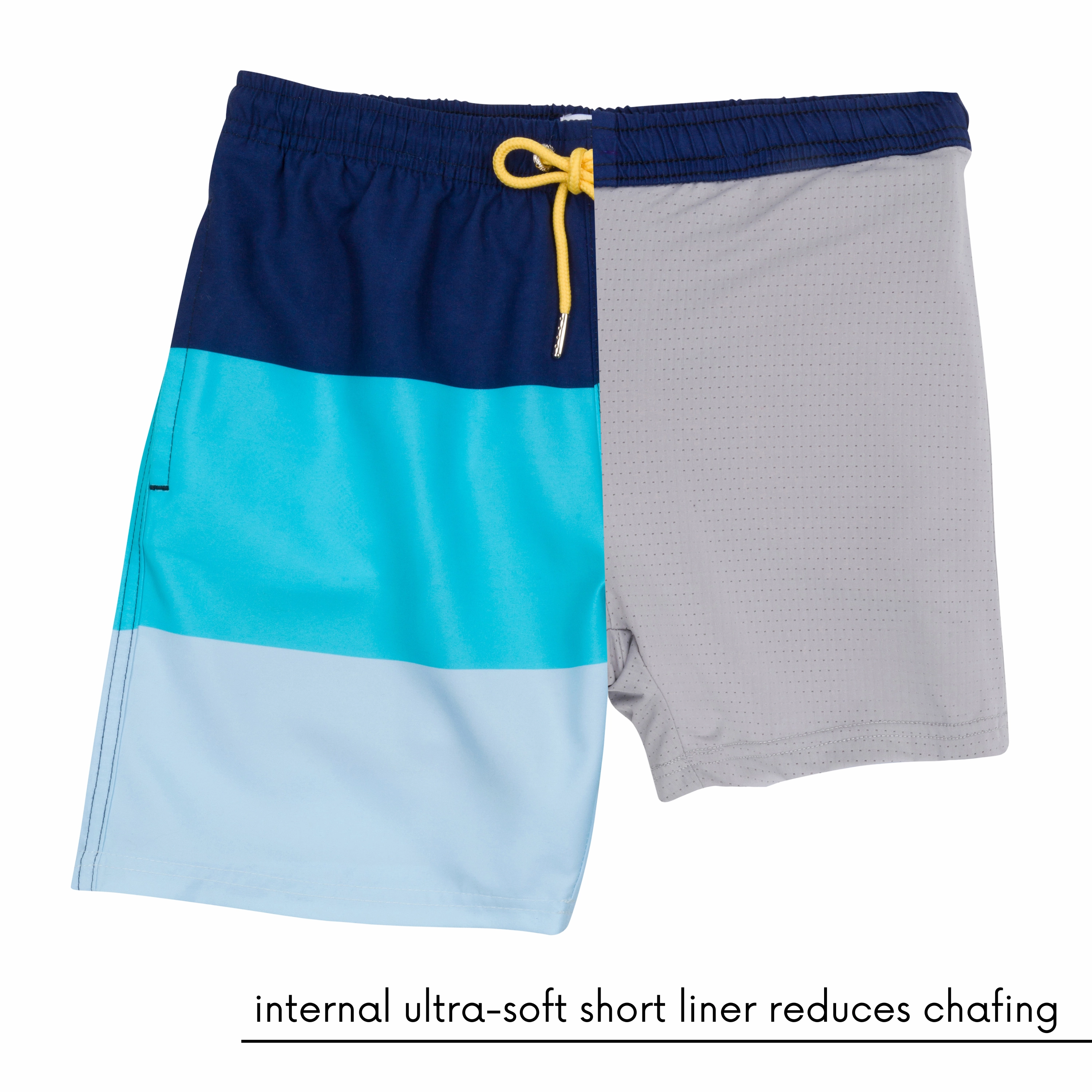 Boys Swim Trunks Boxer Brief Liner (sizes 6-14) | Color Pop"
