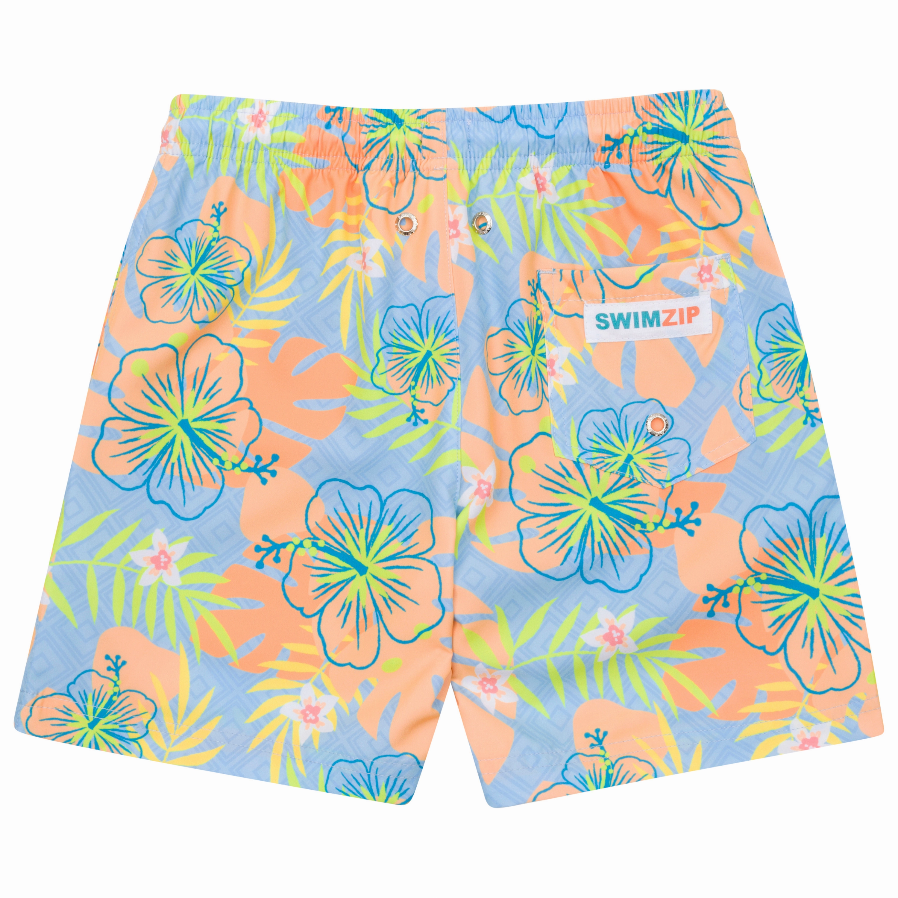 Boys Swim Trunks Boxer Brief Liner (sizes 6-14) | Groovy"