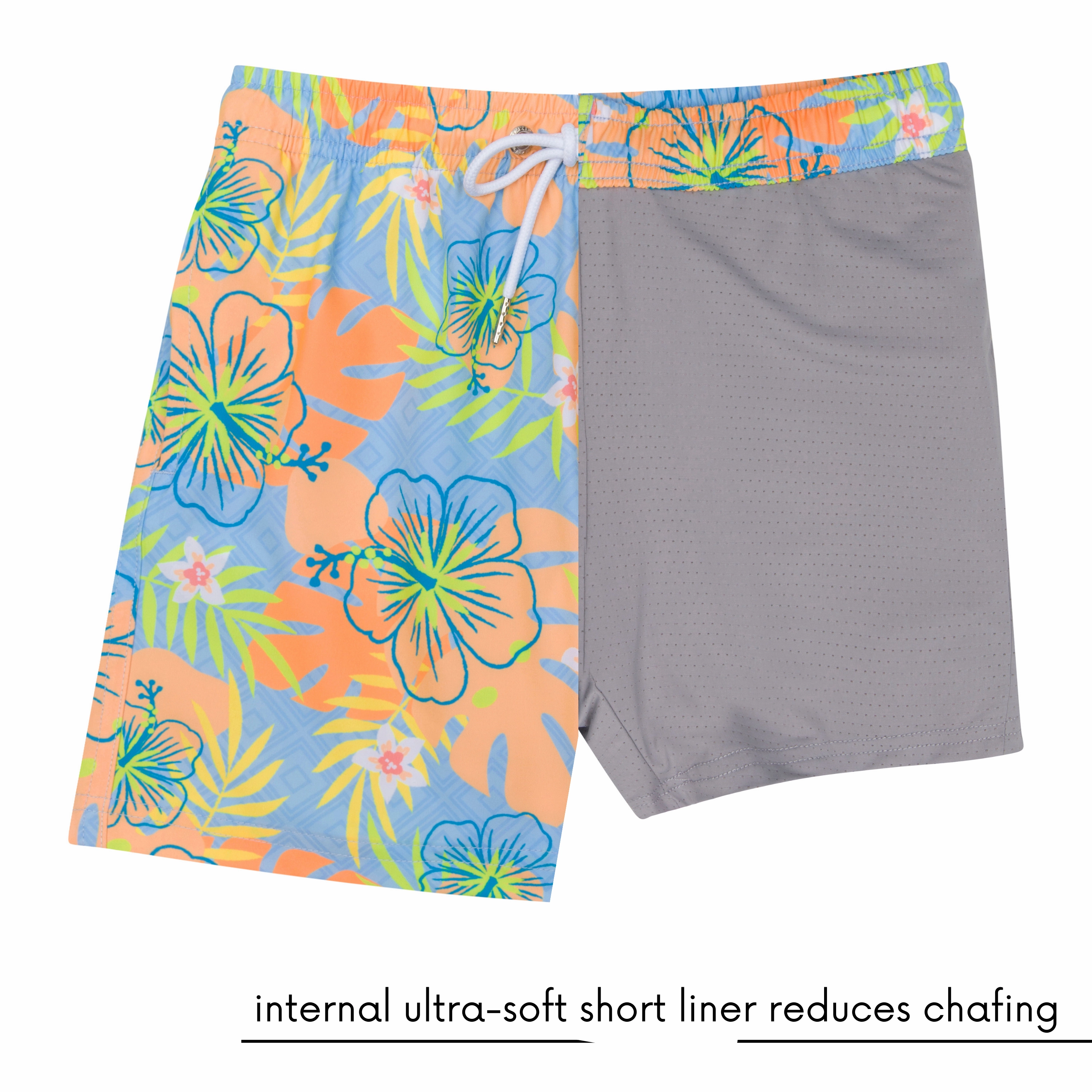 Boys Swim Trunks Boxer Brief Liner (sizes 6-14) | Groovy"