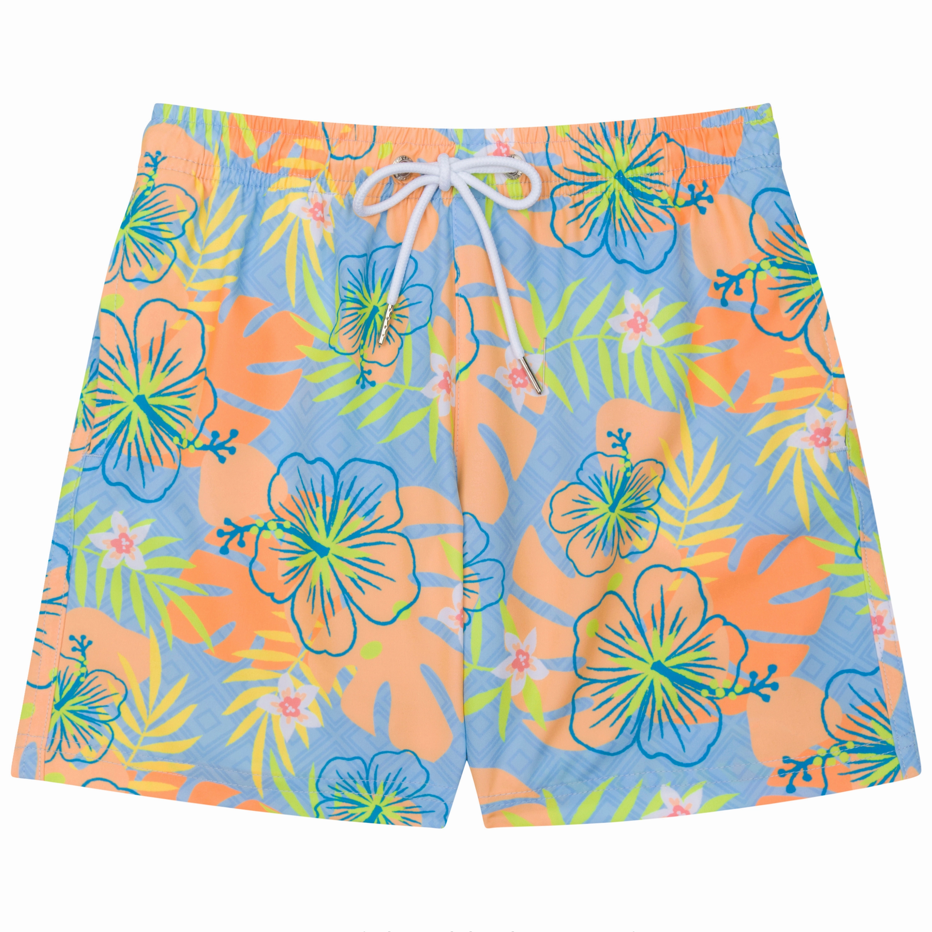 Boys Swim Trunks Boxer Brief Liner (sizes 6-14) | Groovy"