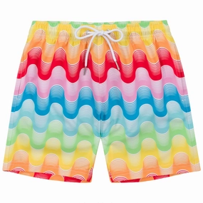 Boys Swim Trunks Boxer Brief Liner (sizes 6-14) | Surf's Up"