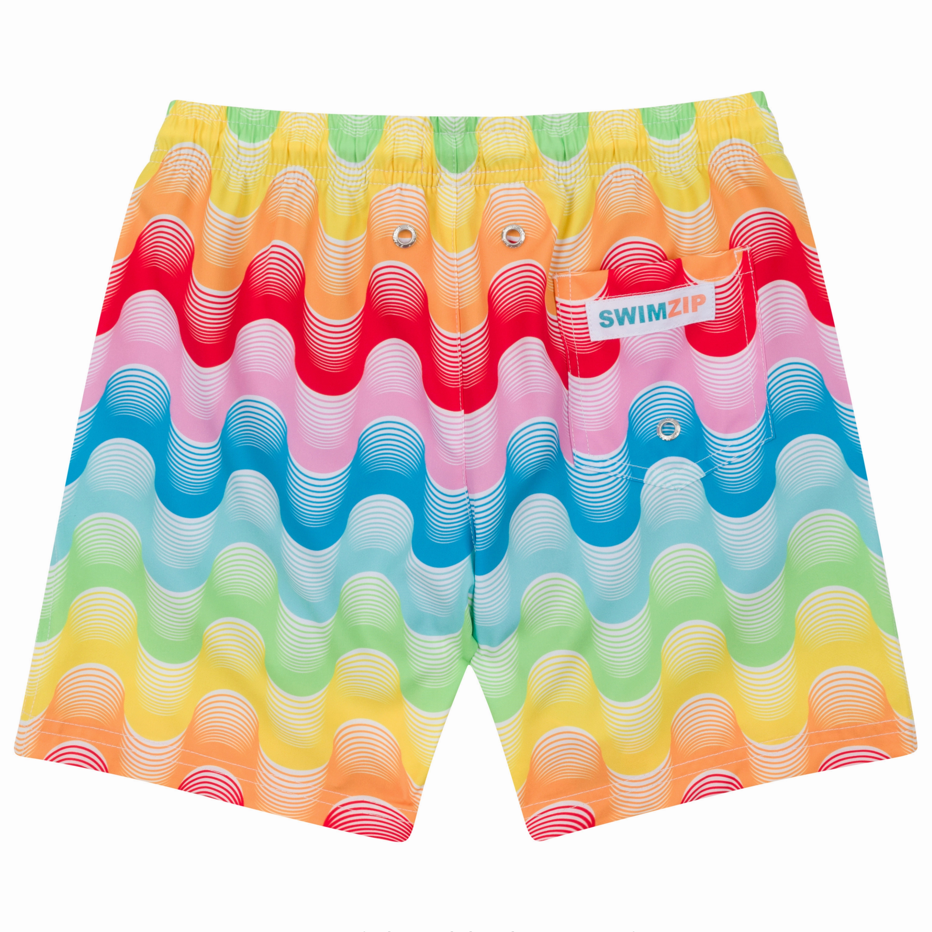 Boys Swim Trunks Boxer Brief Liner (sizes 6-14) | Surf's Up"