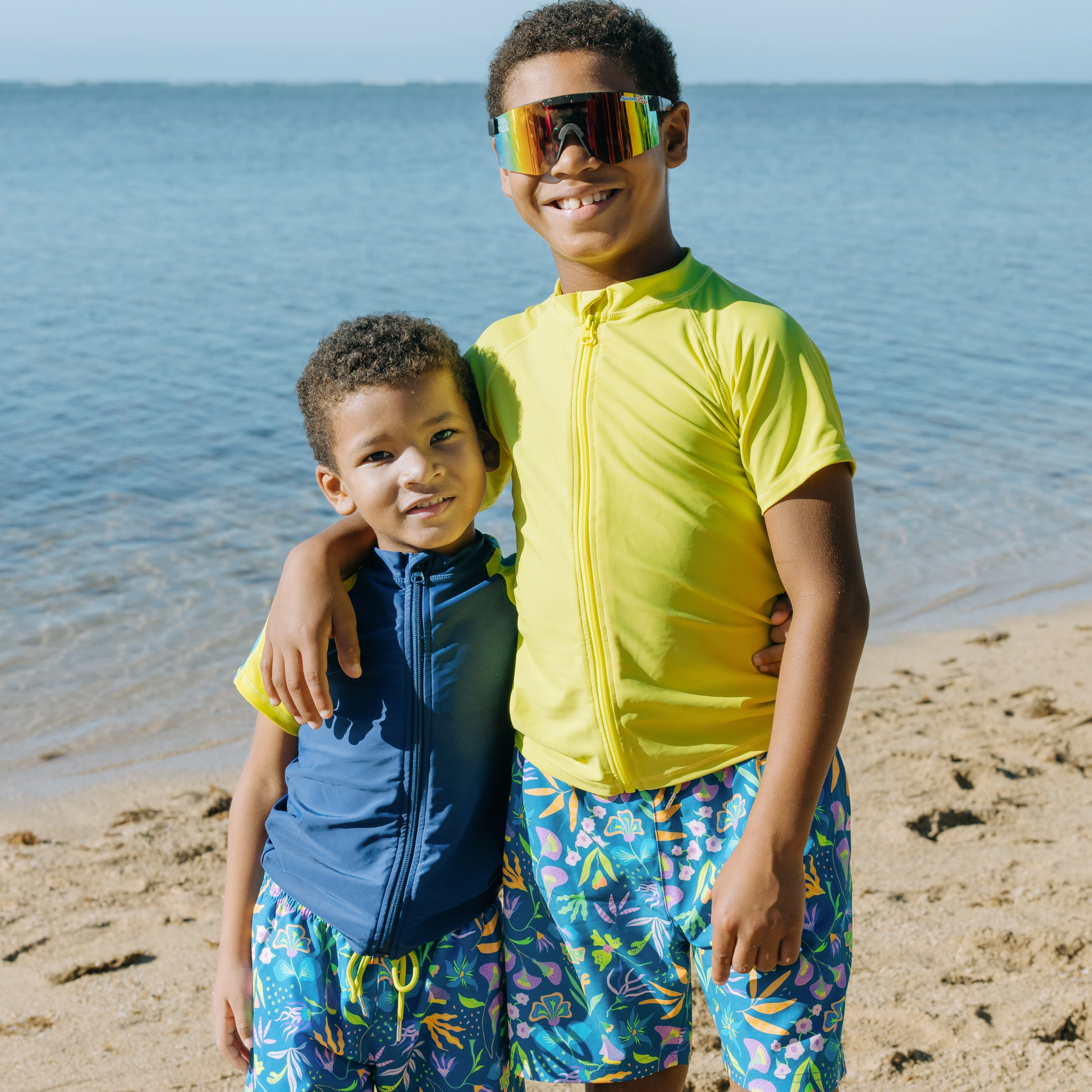Boys Swim Trunks Boxer Brief Liner (sizes 6-14) | Tropadelic"