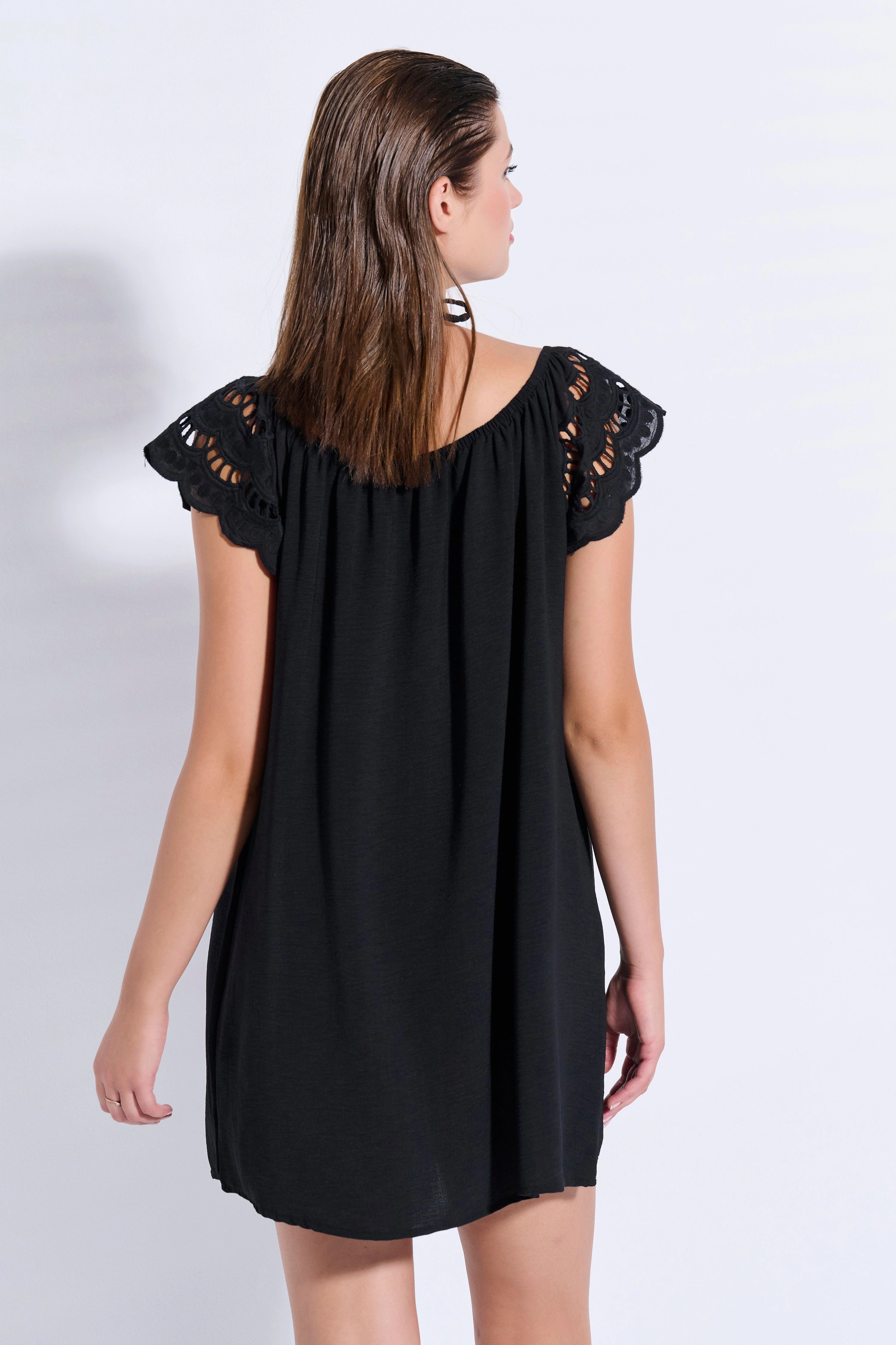 Broderie Dress (8089)