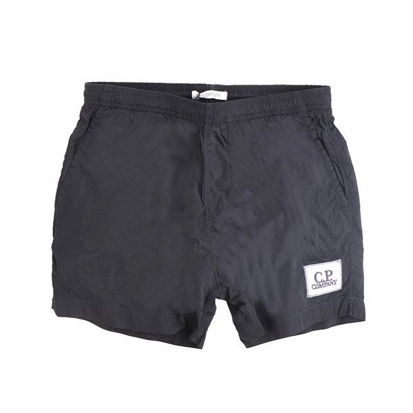 C.P. Company Black Swim Trunks