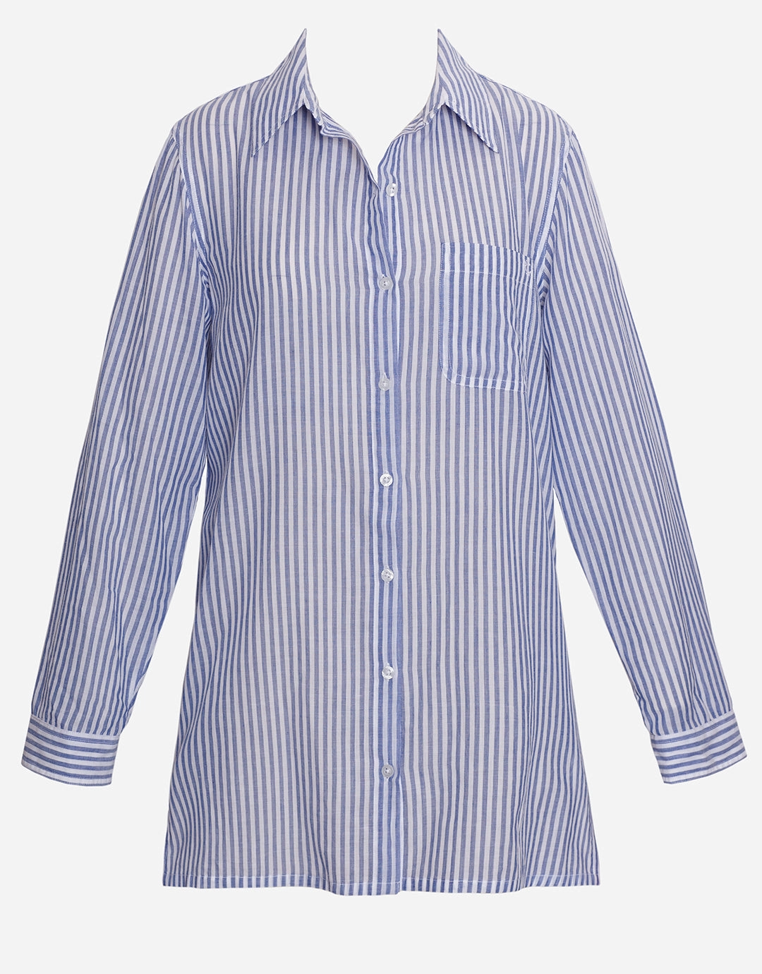 Camp Shirt - White Stripe
