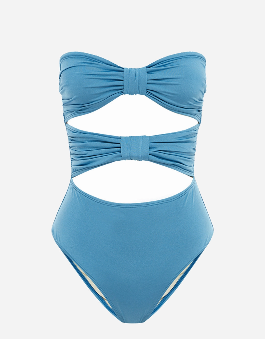Capri Ruched Holiday One Piece Swimsuit