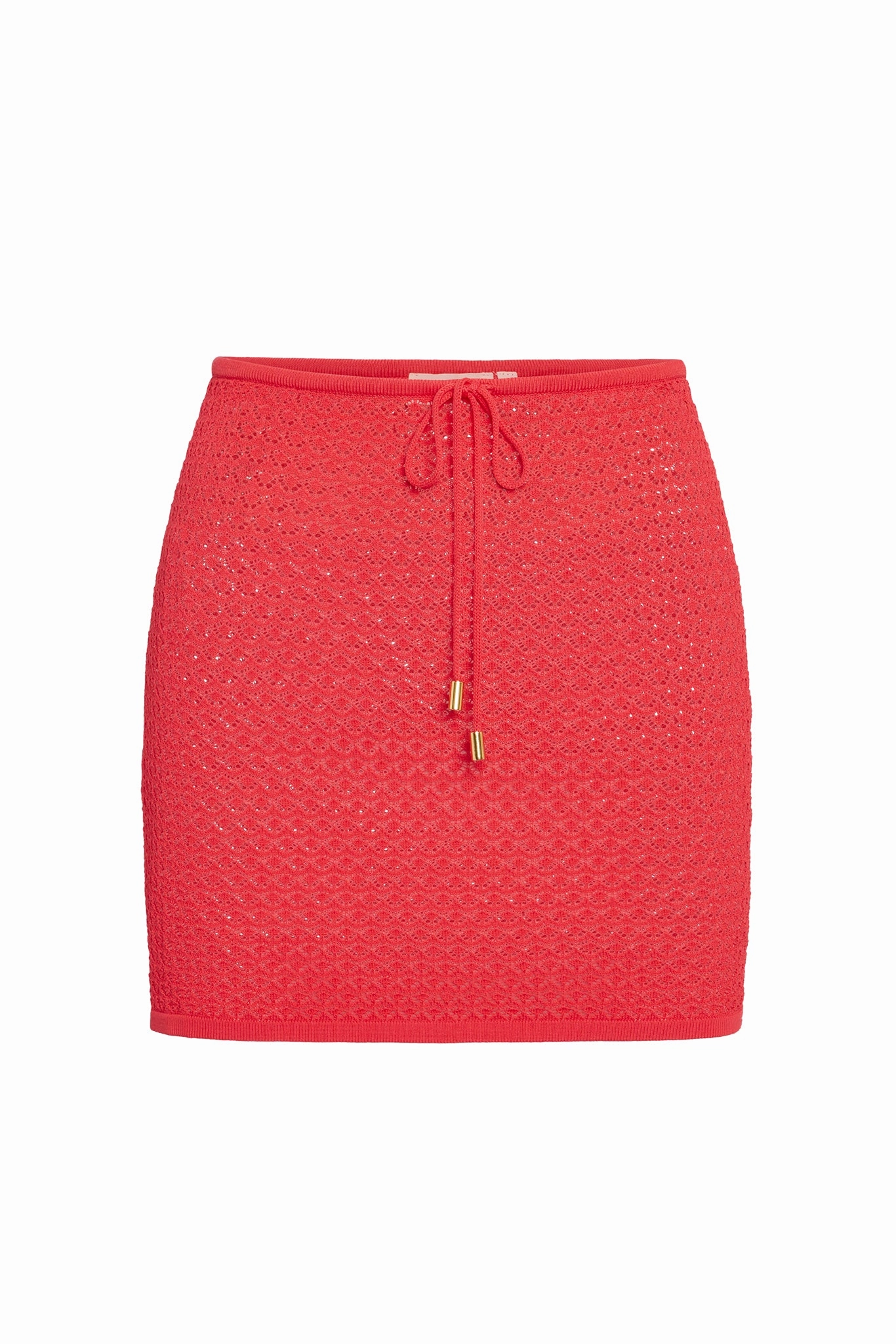 Cartagena Skirt - Strawberry Lace Crochet