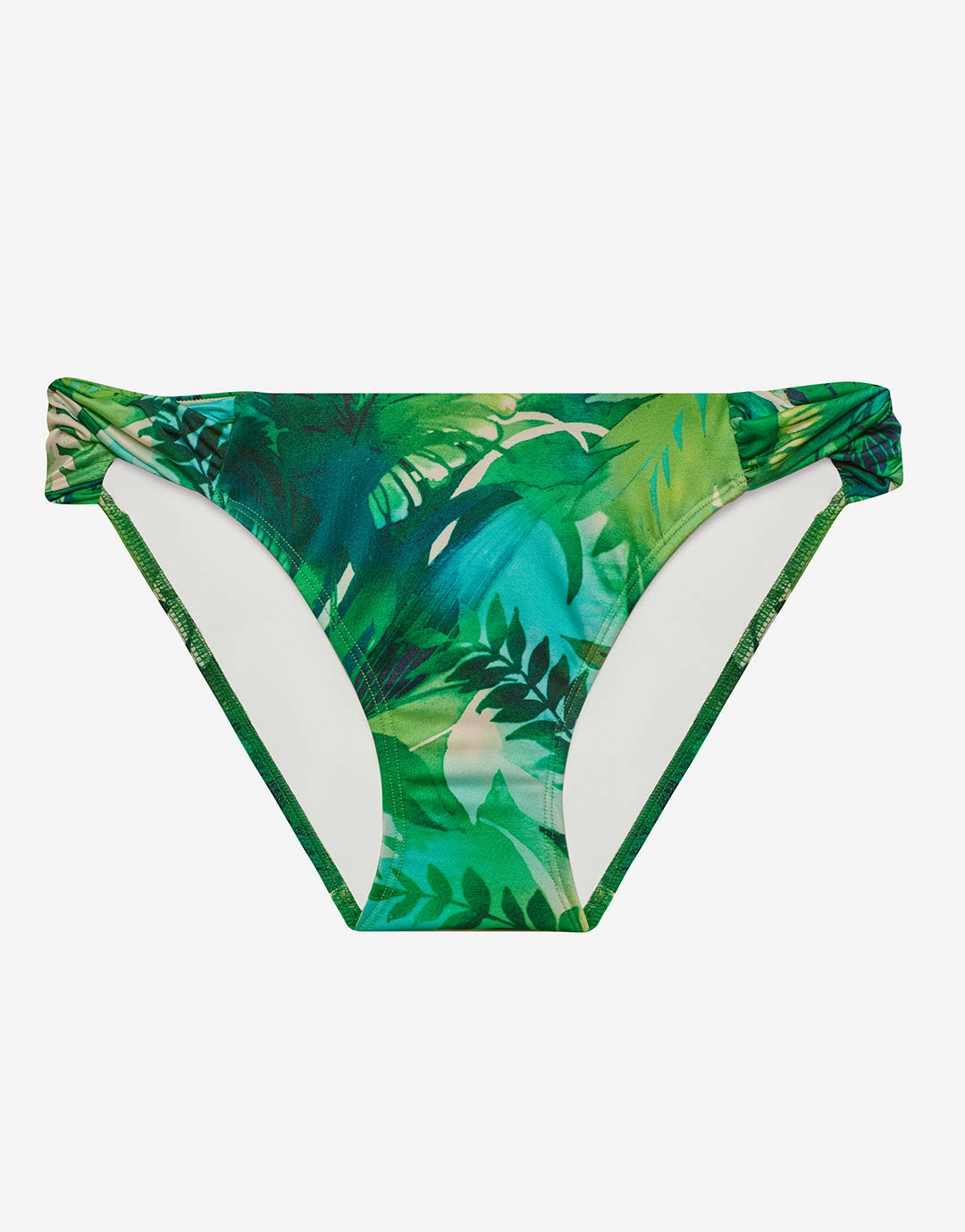 Cartago Palms Twist Side Tab Hipster Bikini Pant - Multi