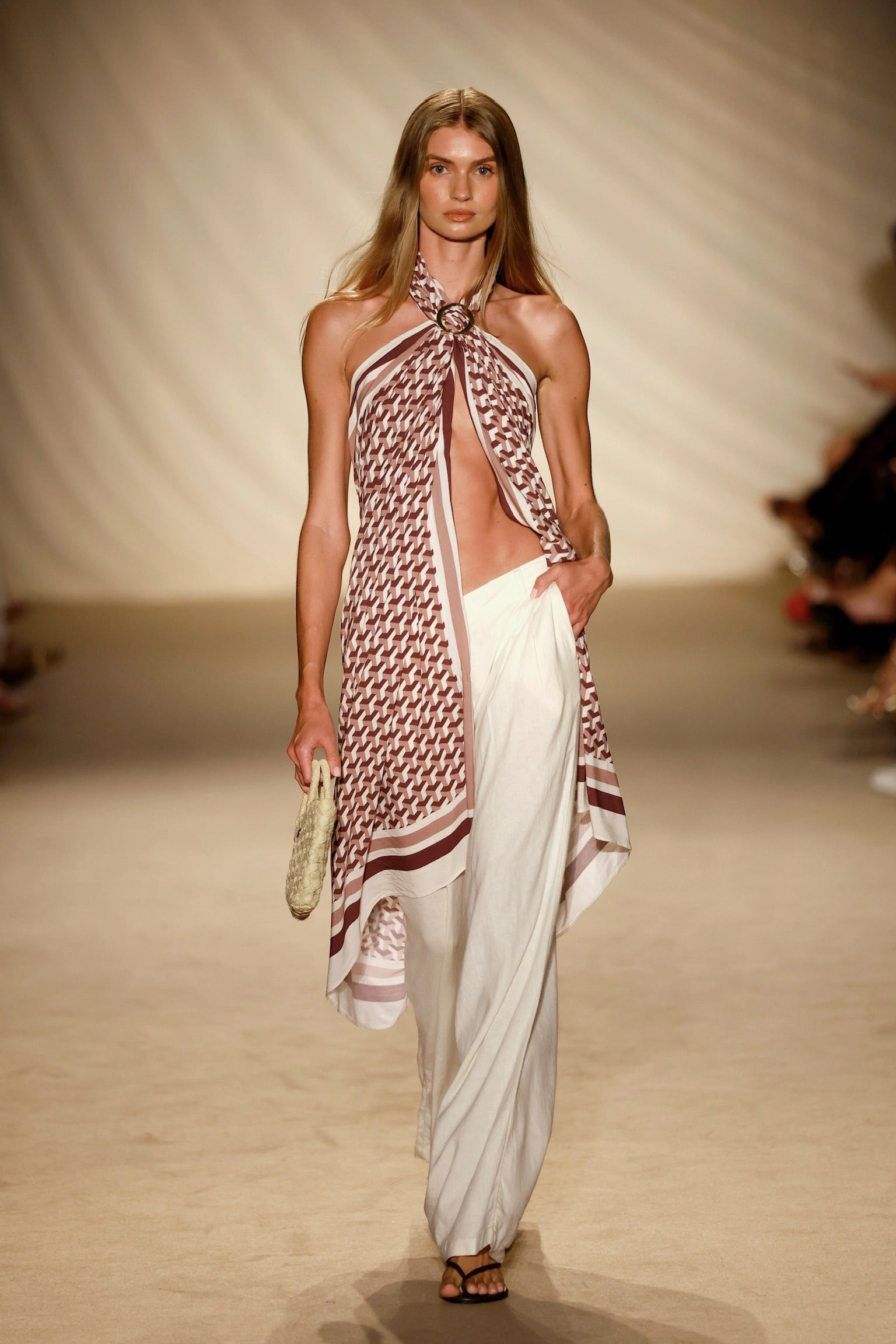 Casablanca Pant - Ivory