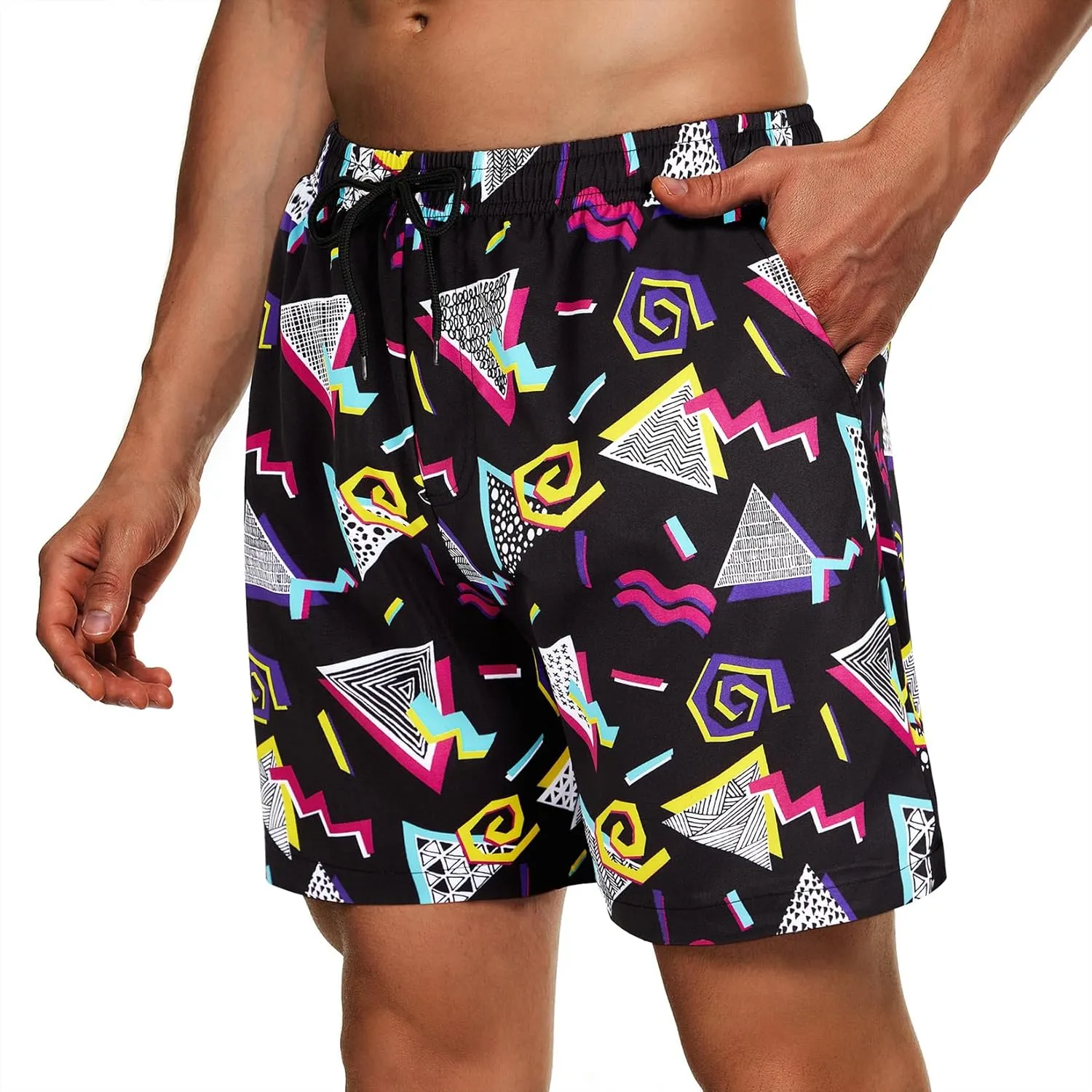 Century Star Mens Swim Trunks Quick Dry Swim Shorts Beachwear for Men Summer Holiday