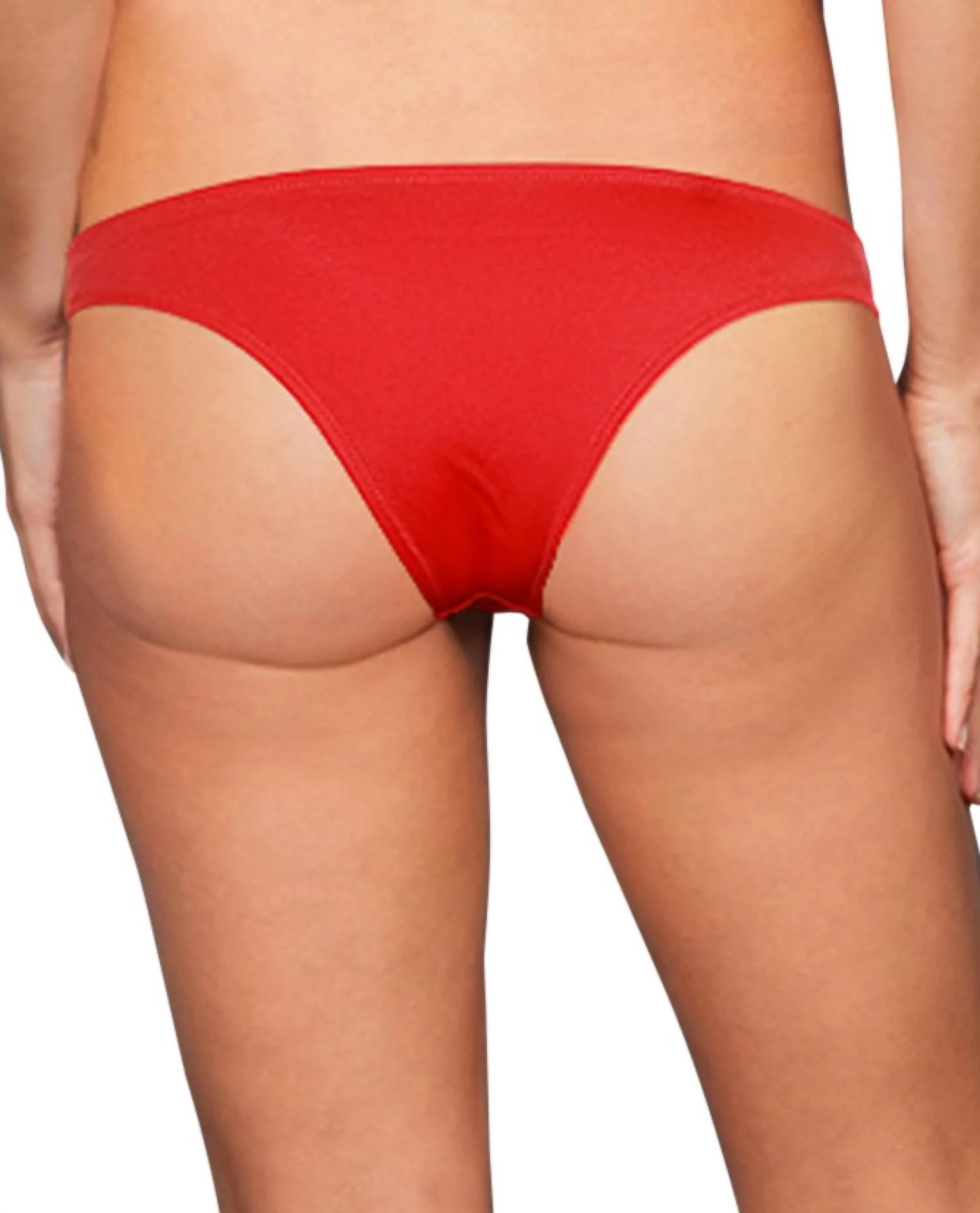 Cheeky Bikini Bottom In Persimmon