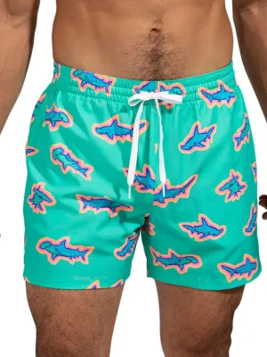 Chubbies Mens Swim Trunks C Mens Swim Shorts with 4-Way Stretch, 5.5 Beach Shorts with Elastic Waist, Drawstring,Mesh Lining